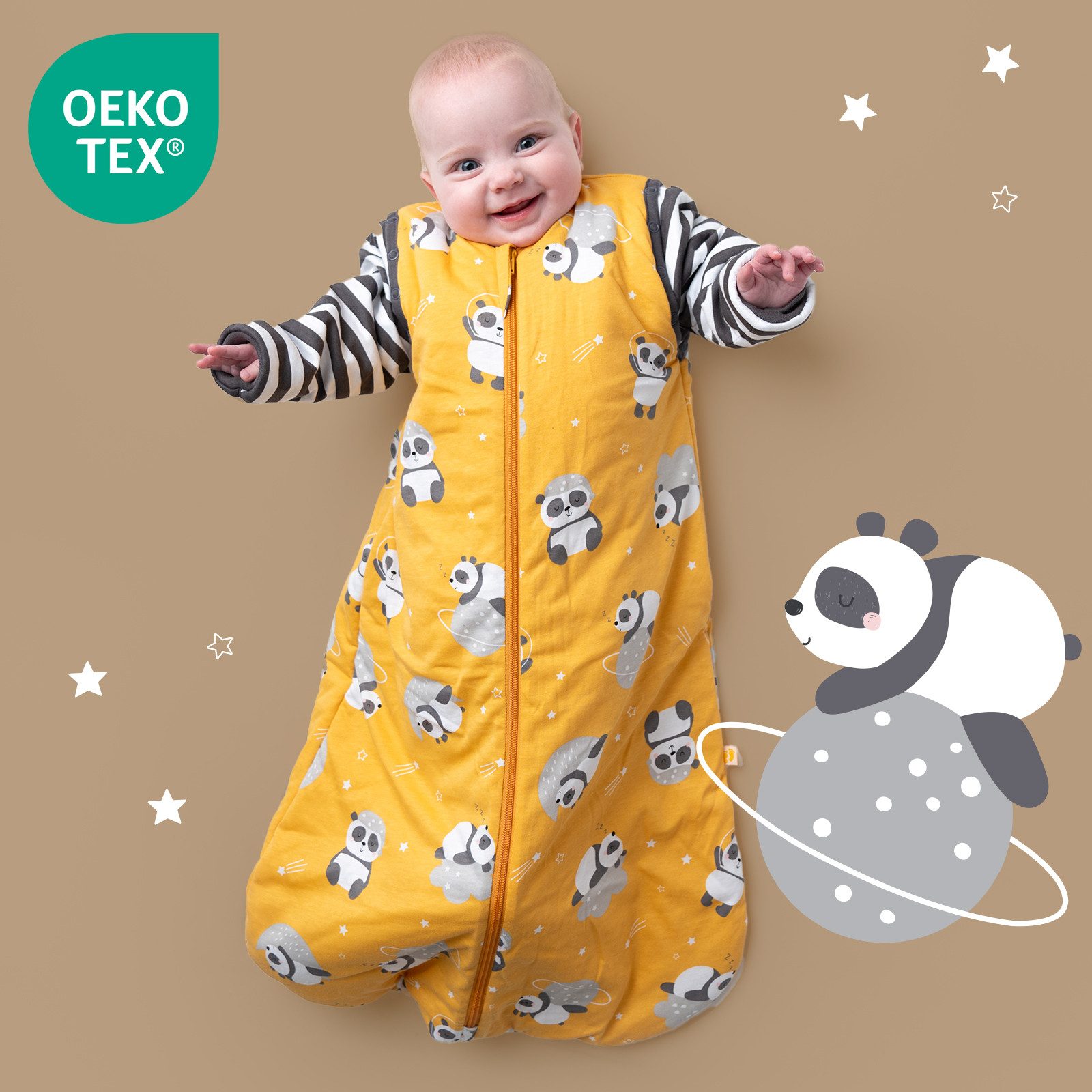 Schlummersack Kinderschlafsack Babyschlafsack, 2.5 Tog OEKO-TEX günstig online kaufen