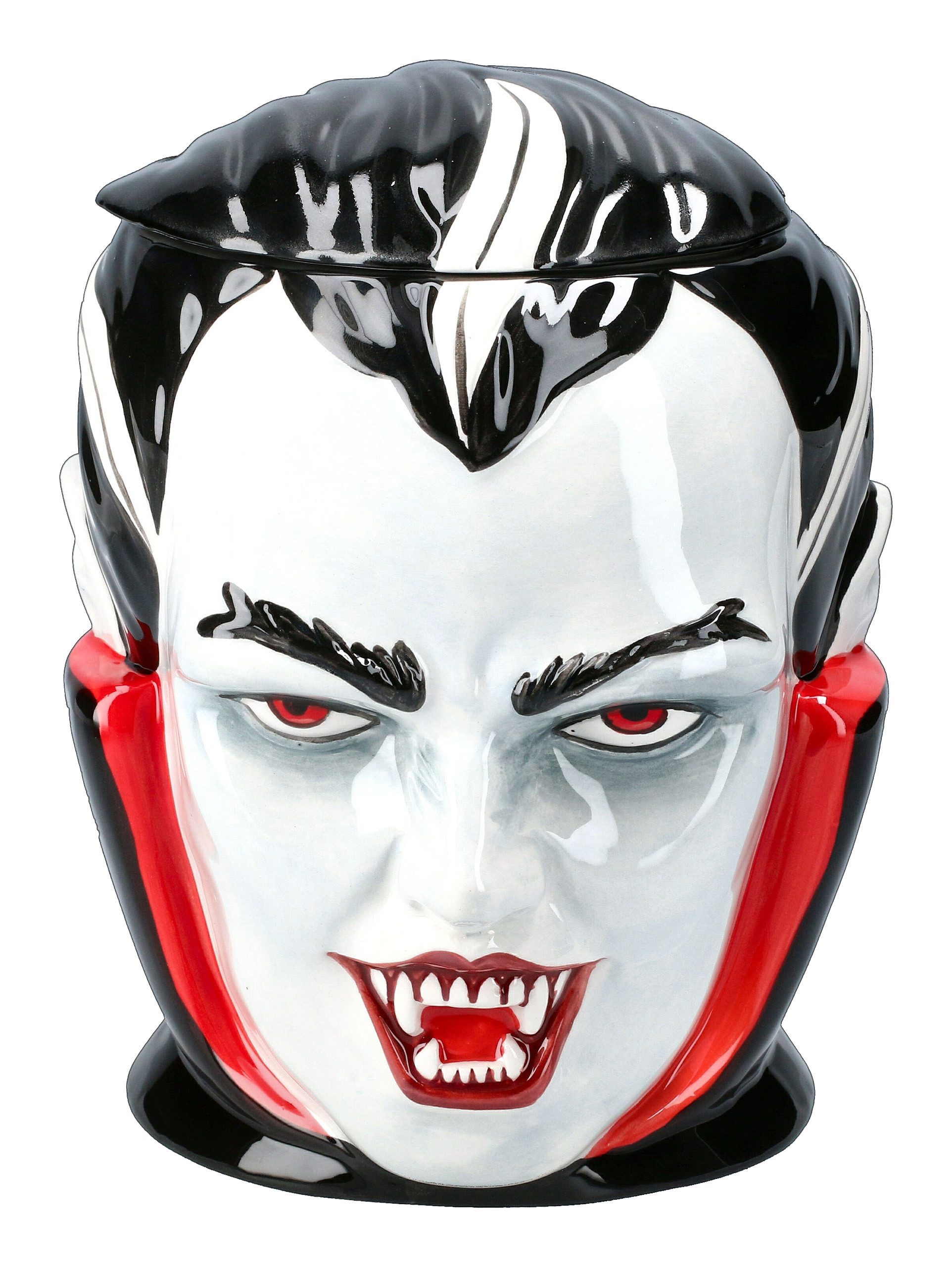 Figuren Shop GmbH Keksdose Keksdose - Vampir Dracula - Horror Fantasy Dekoration, Keramik