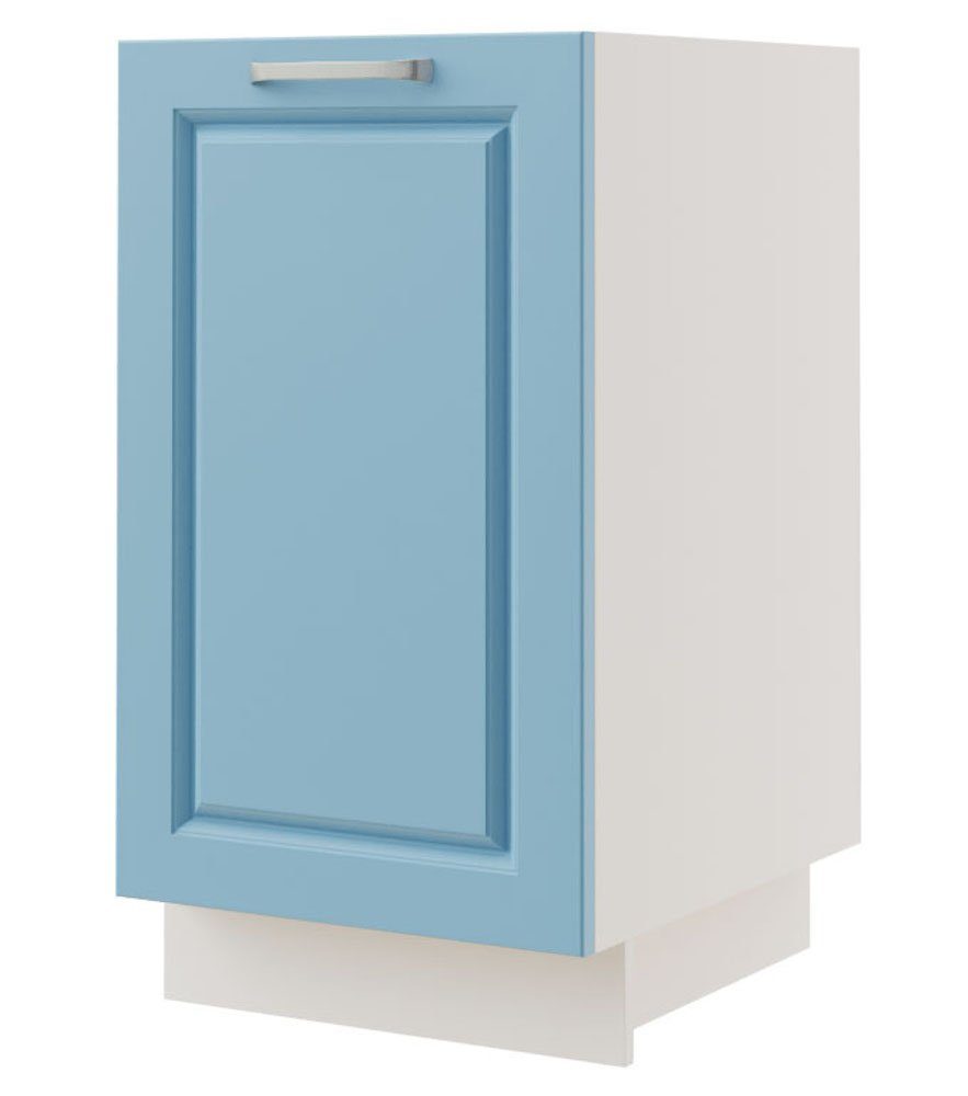 Feldmann-Wohnen Unterschrank Pescara (Pescara, 1-St) 45cm Front- und Korpusfarbe wählbar 1-türig