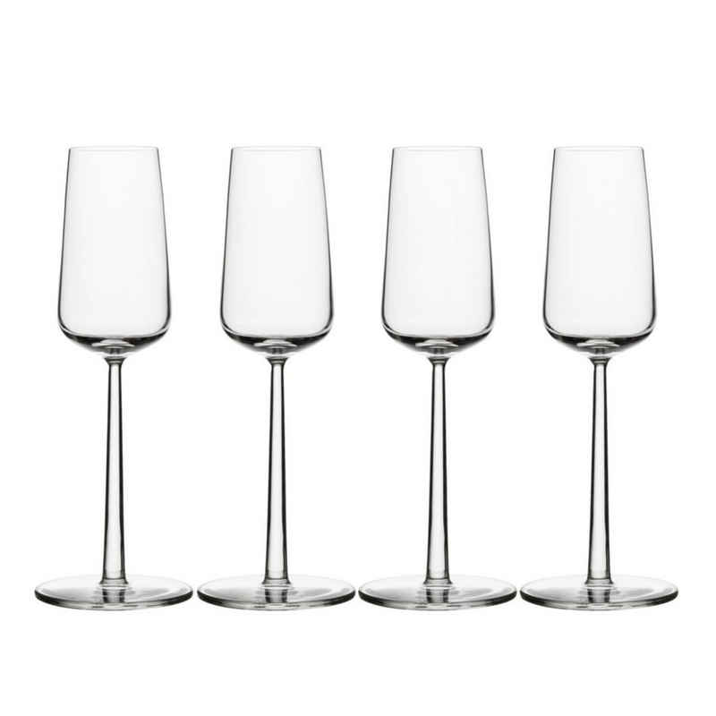 IITTALA Champagnerglas »Essence«, Glas, 4er Set