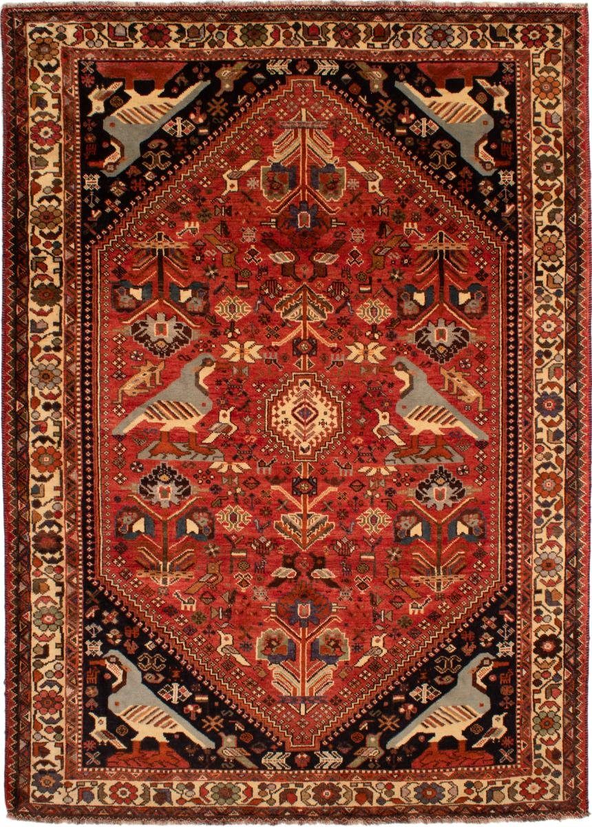 Orientteppich 10 Nain Perserteppich, Shiraz rechteckig, 213x303 Höhe: / Handgeknüpfter mm Trading, Orientteppich