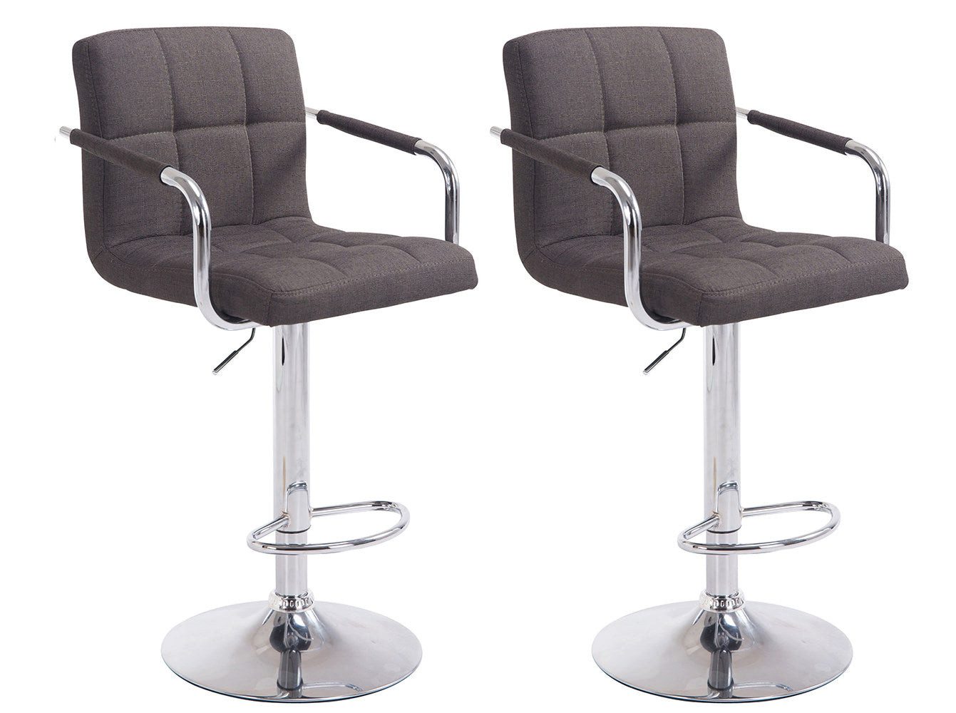 Bistrostuhl 2er Set Barhocker Lucy Stoff
