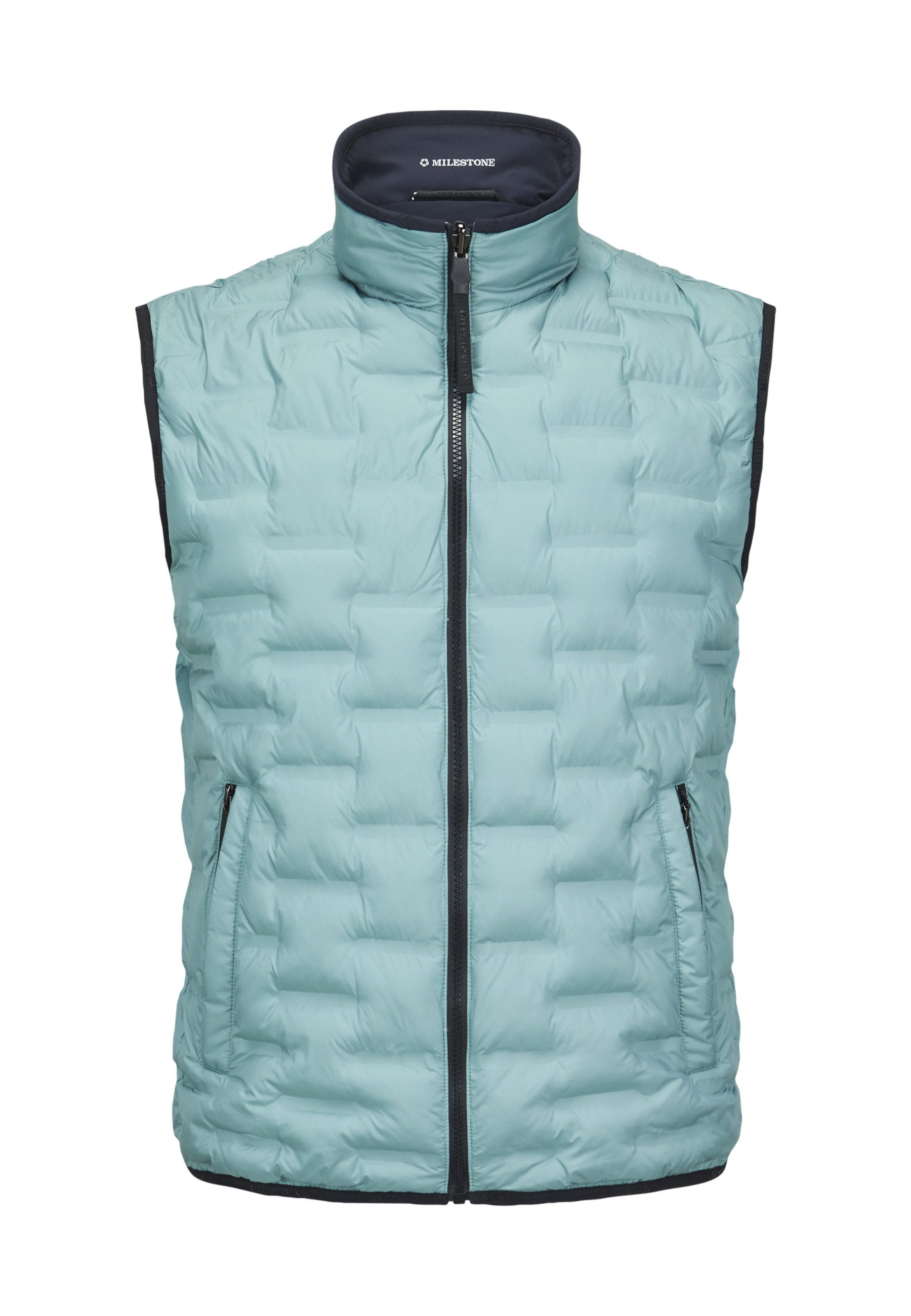 Milestone Wendeweste MSSilvano Herren casual, sportlich Reißverschluss normale Passform