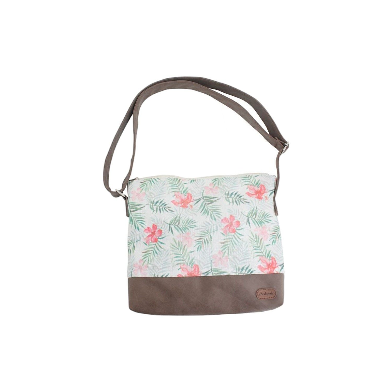 VewoTex Umhängetasche Damen Schulter Tasche » Tropische Blumen 28 x 32 cm ( günstig online kaufen