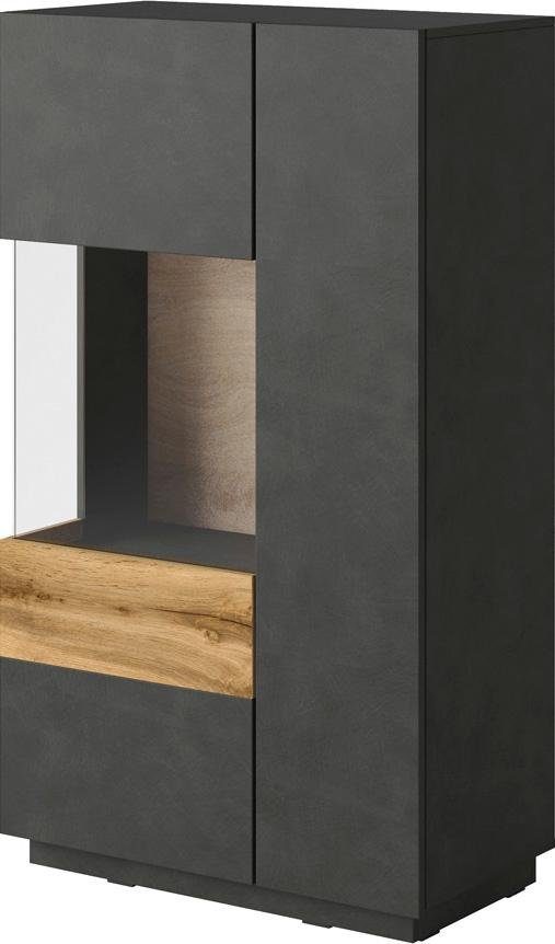INOSIGN Vitrine SILKE Höhe 138,5 cm günstig online kaufen