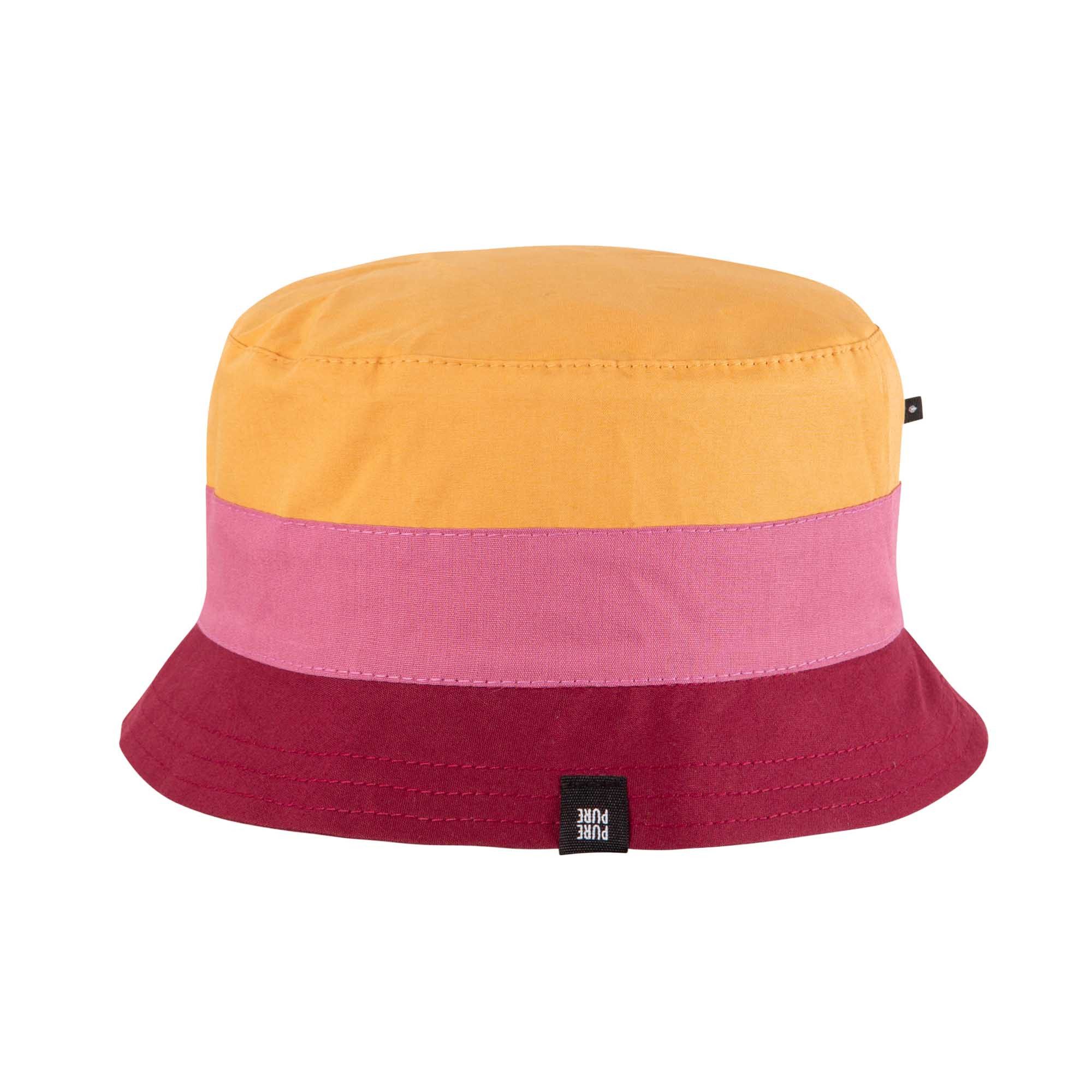 PURE PURE by Bauer Fischerhut Kids-3farb-Fischer-Hut - Bio-BW 3farbig / Multicolor