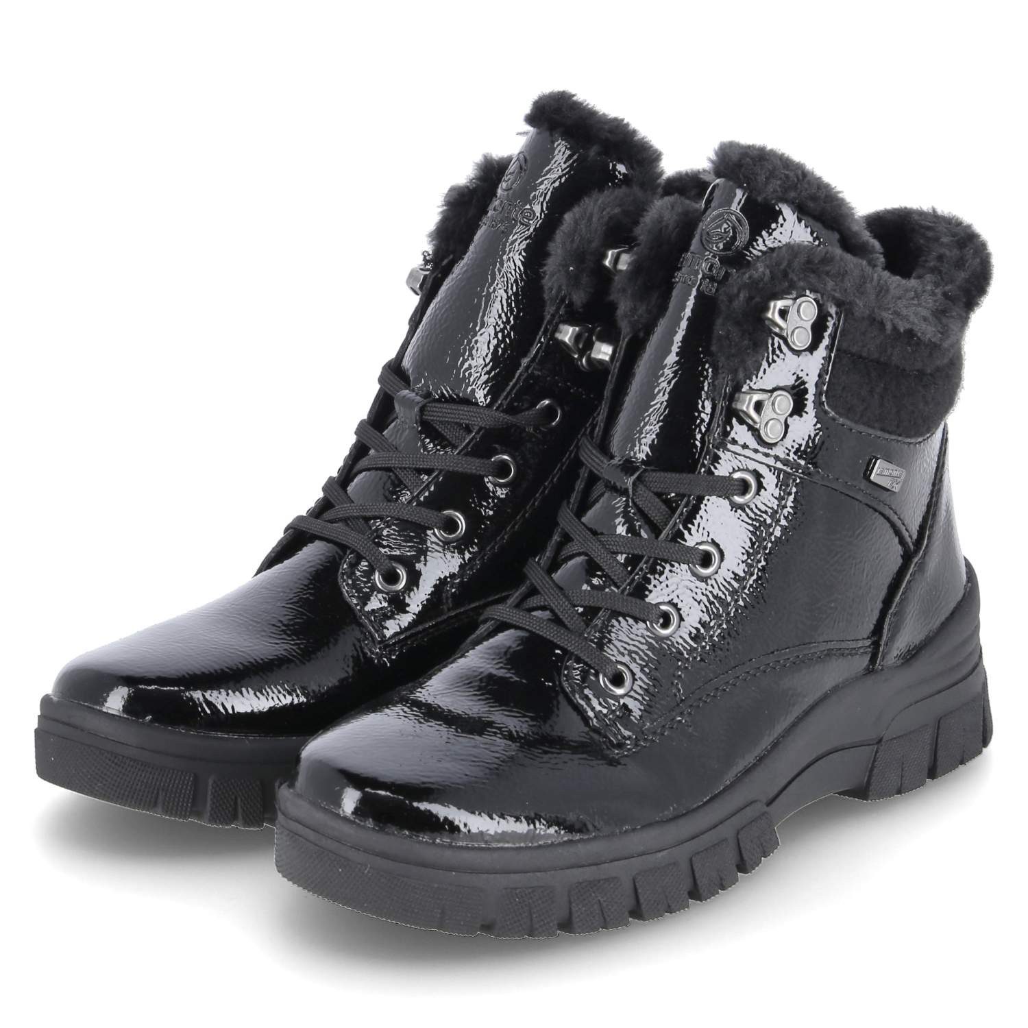 Remonte Remonte - female - D0E71-02 - Leder & Textil - schwarz Winterstiefe günstig online kaufen