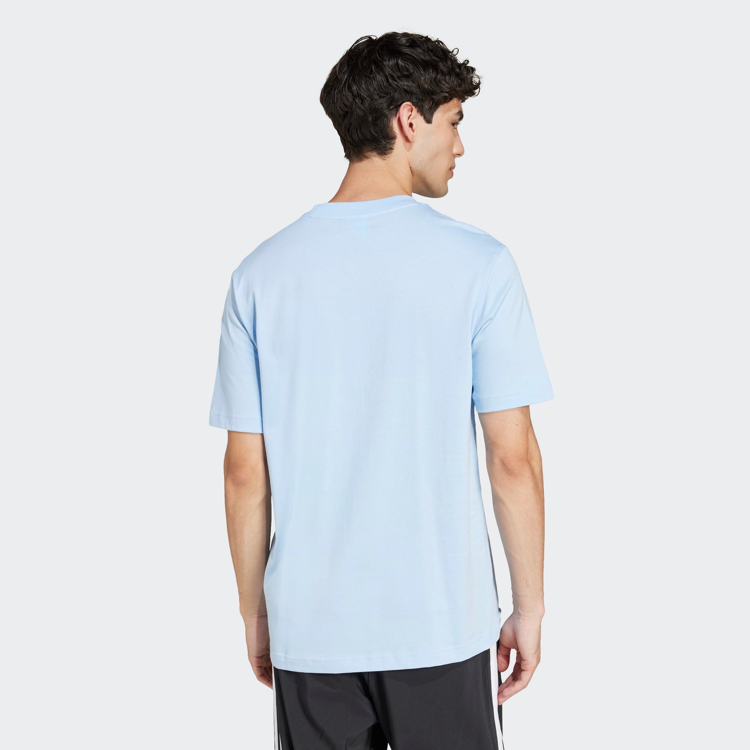 adidas Sportswear T-Shirt ESSENTIALS SMALL LOGO SINGLE JERSEY sportliches Kurzarmshirt, mit Rundhalsausschnitt