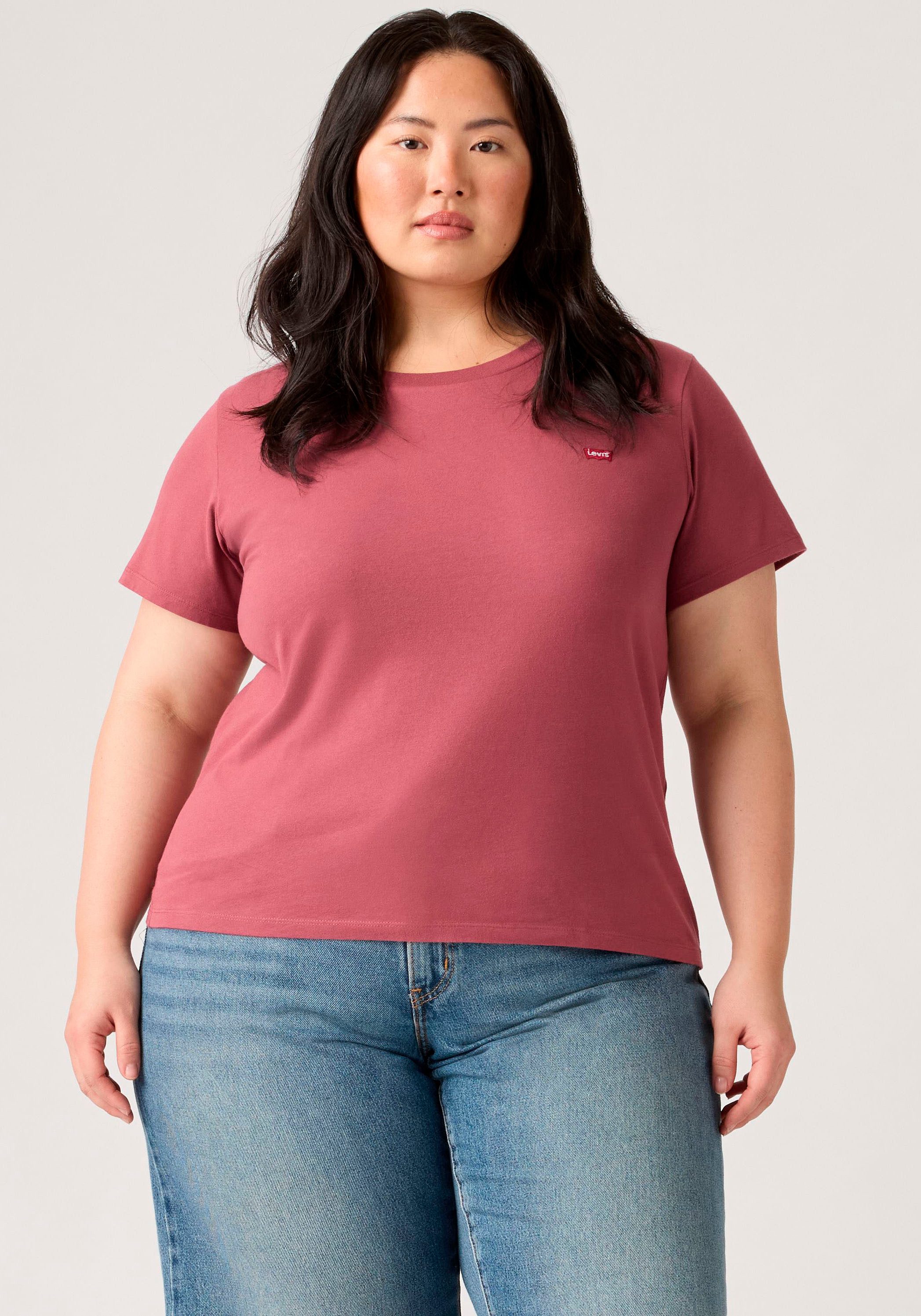 Levi's® Plus T-Shirt THE PERFECT TEE Figur umspielend günstig online kaufen