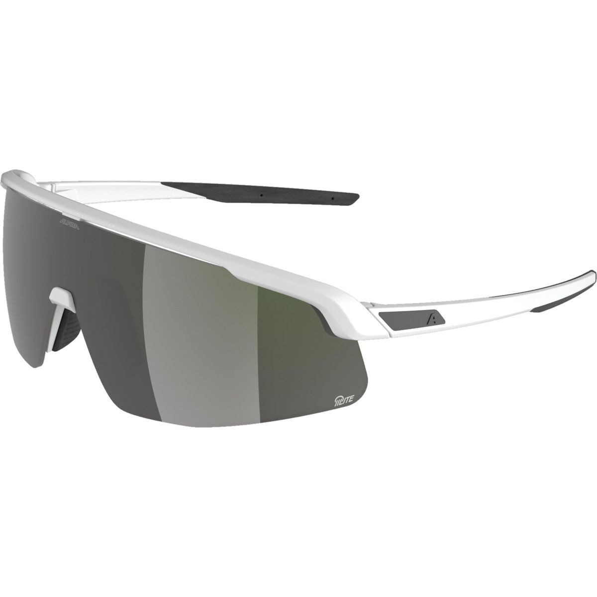 *Alpina* Fahrradbrille Turbo Pro S Q-lite, Elegante Sportbrille mit UV-Schutz und einzigartigem Design, ideal