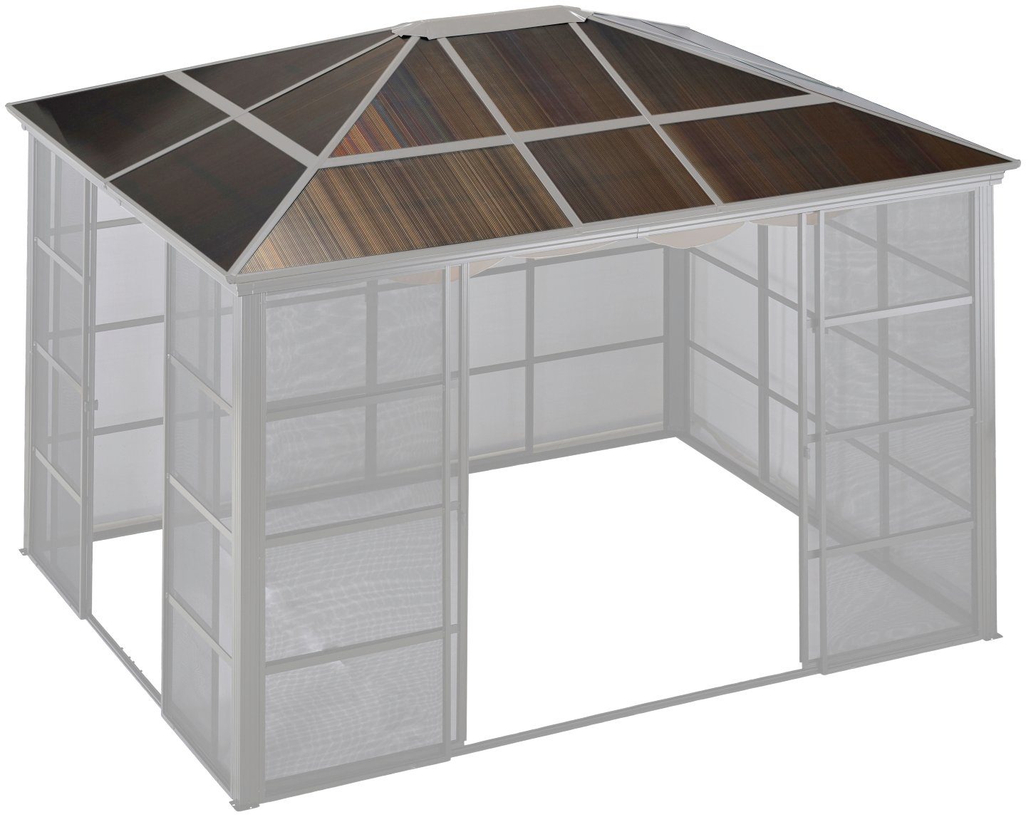 KONIFERA Pavillon-Ersatzdach, Dachplatten für »Antigua«, BxT: 300x365 cm