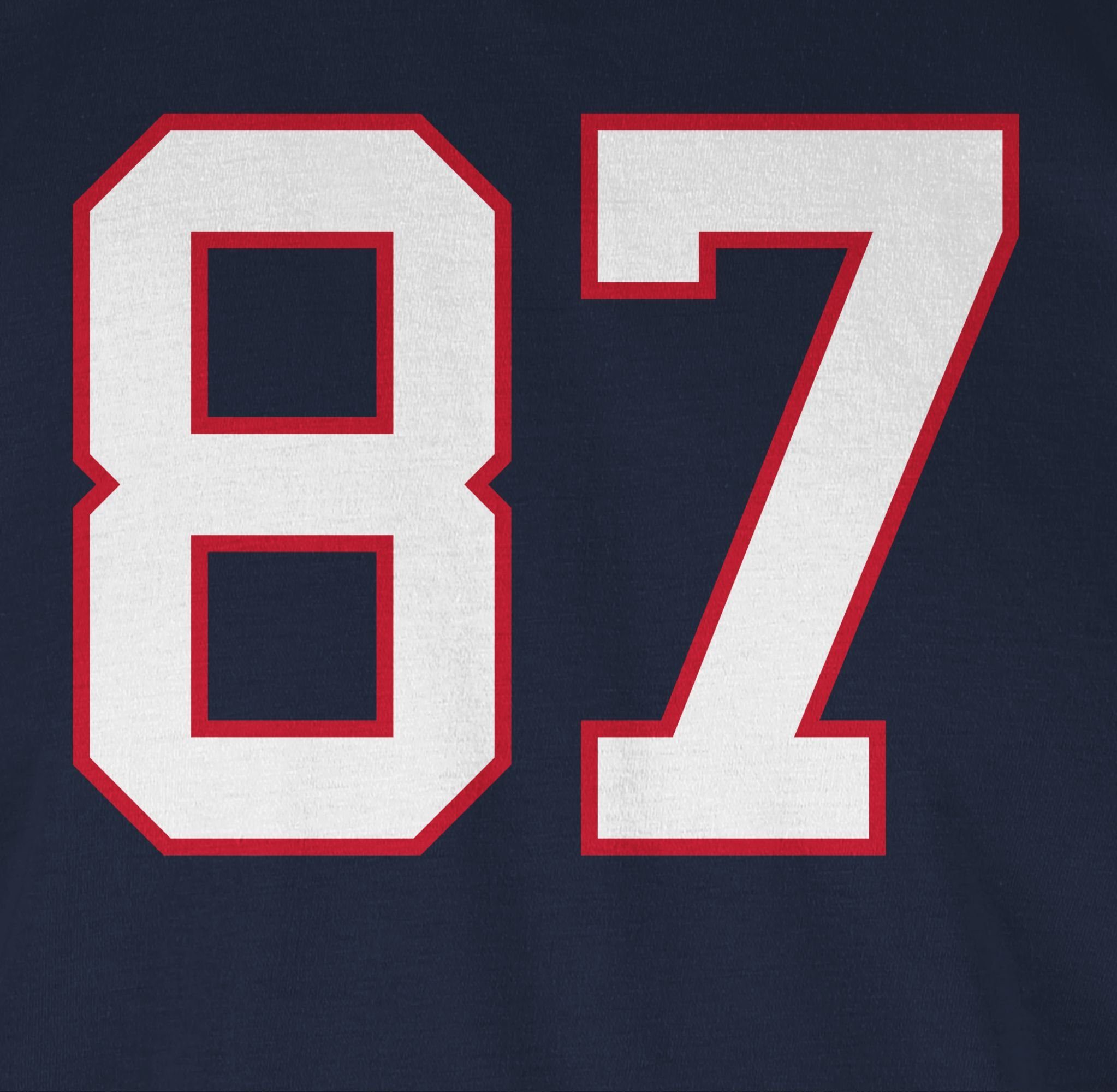 Shirtracer T-Shirt Football New England 87 American Football NFL