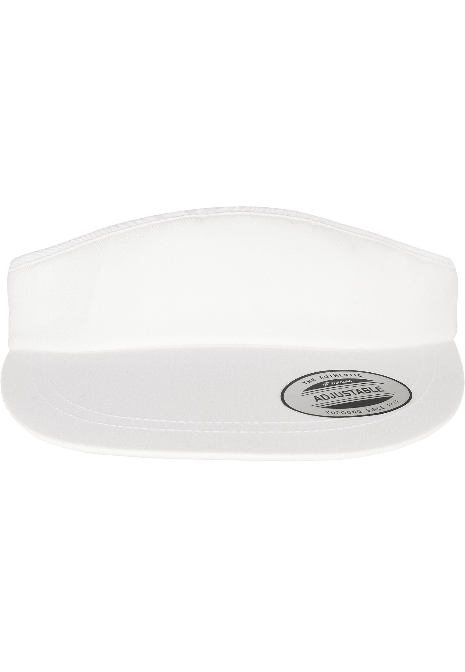 Flexfit Flex white Snapback Cap Cap Visor Round Flat