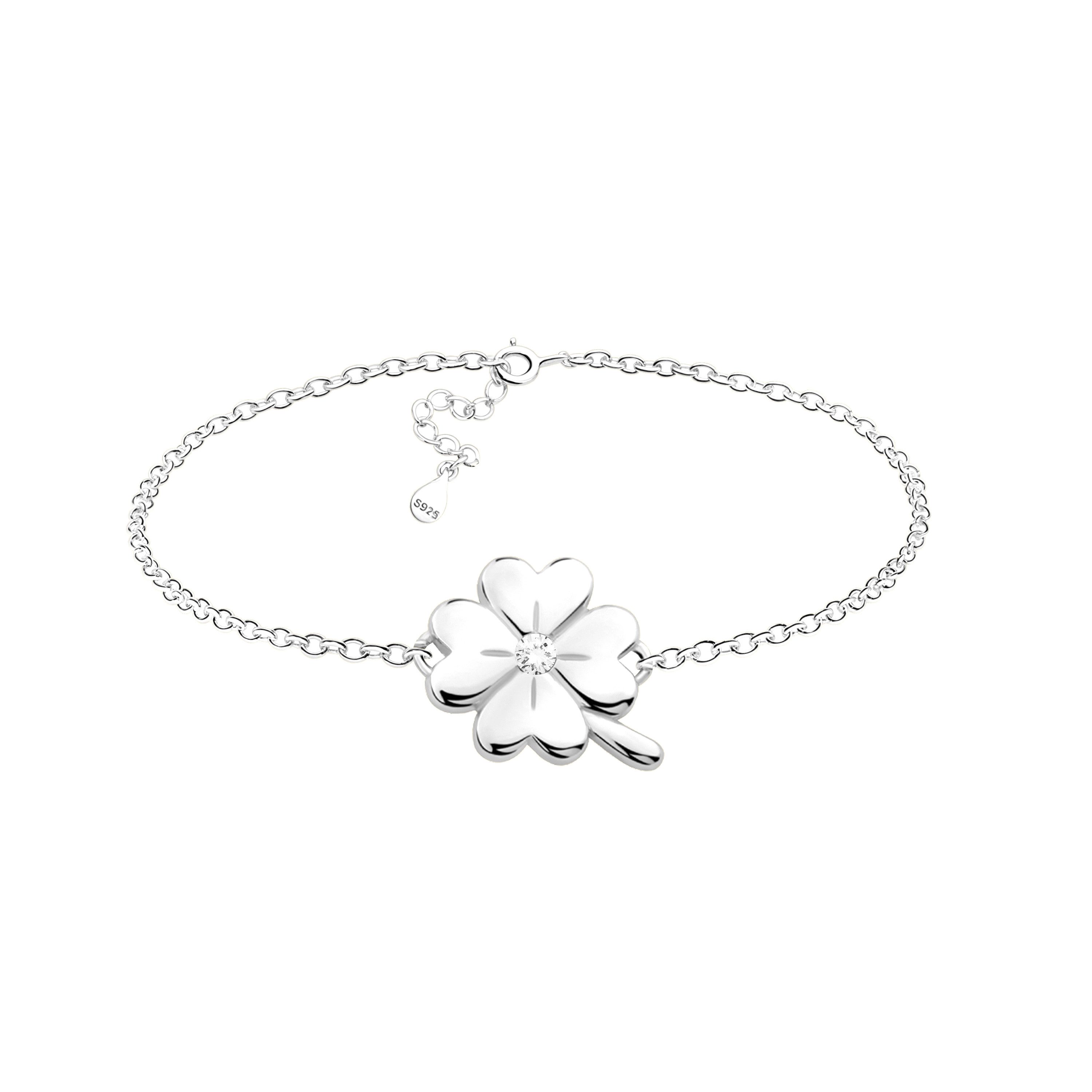 Sofia Milani Armband Kleeblatt (Armband), 925 Silber Damen Schmuck - B0353 günstig online kaufen