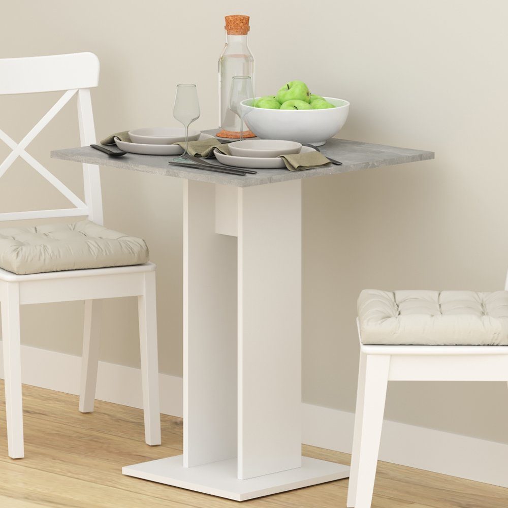 Vicco Esstisch Repose, Beton, 65 x 65 cm