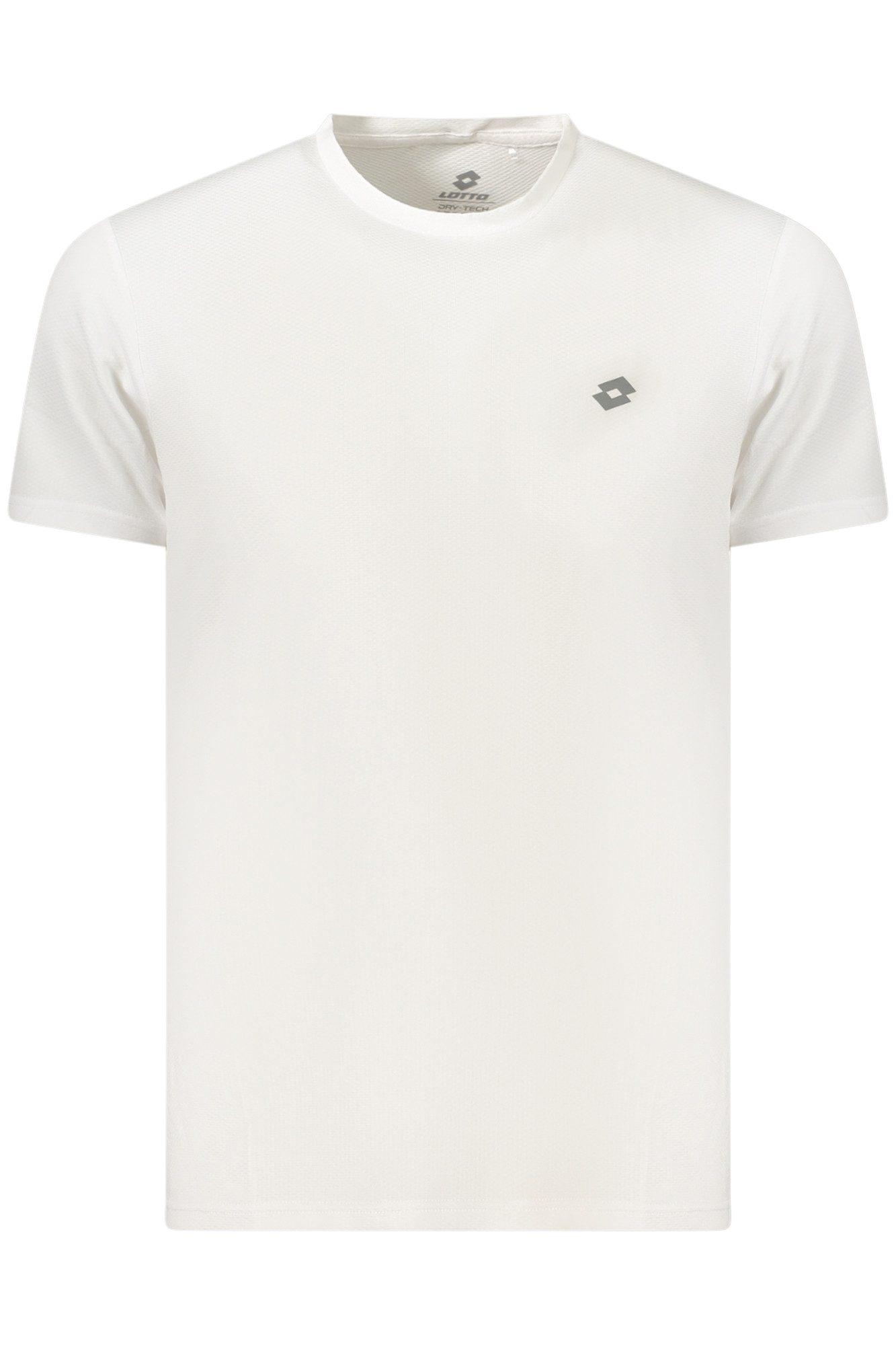 Lotto T-Shirt Herren Kurzarm-T-Shirt Weiß - Rundhals, Drytech