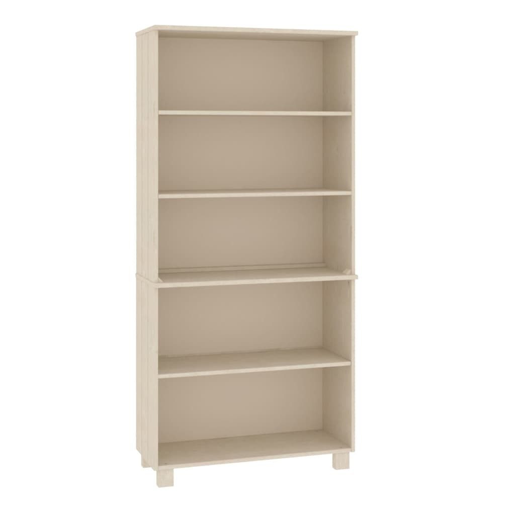 vidaXL Highboard NA Highboard Massivholz Kiefer Honigbraun