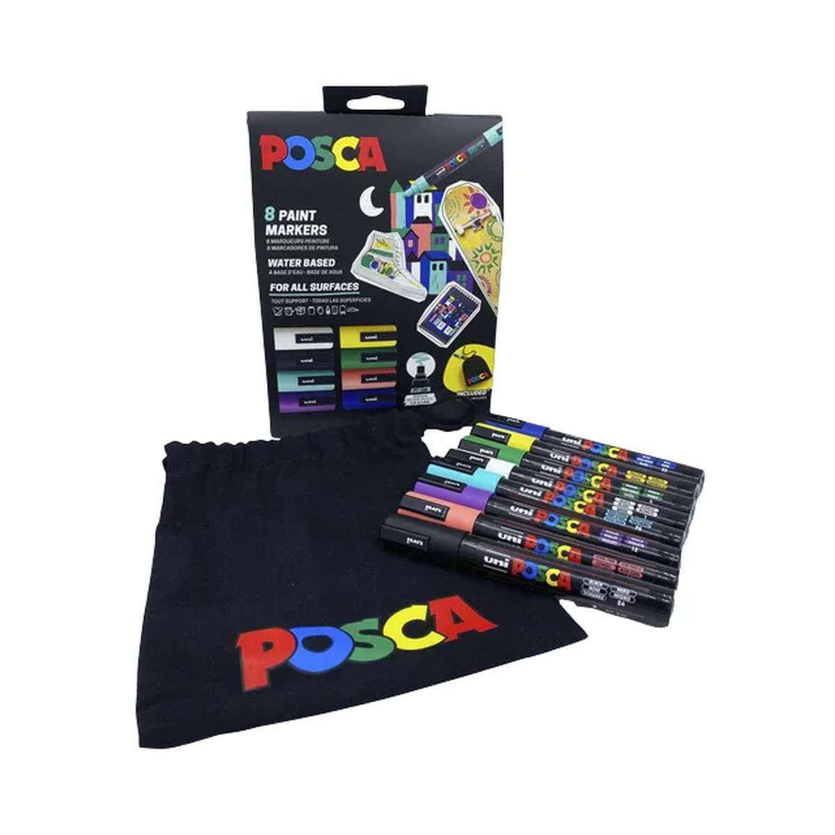 POSCA Marker POSCA Marker UNI PC-5M 8er Aktionsset