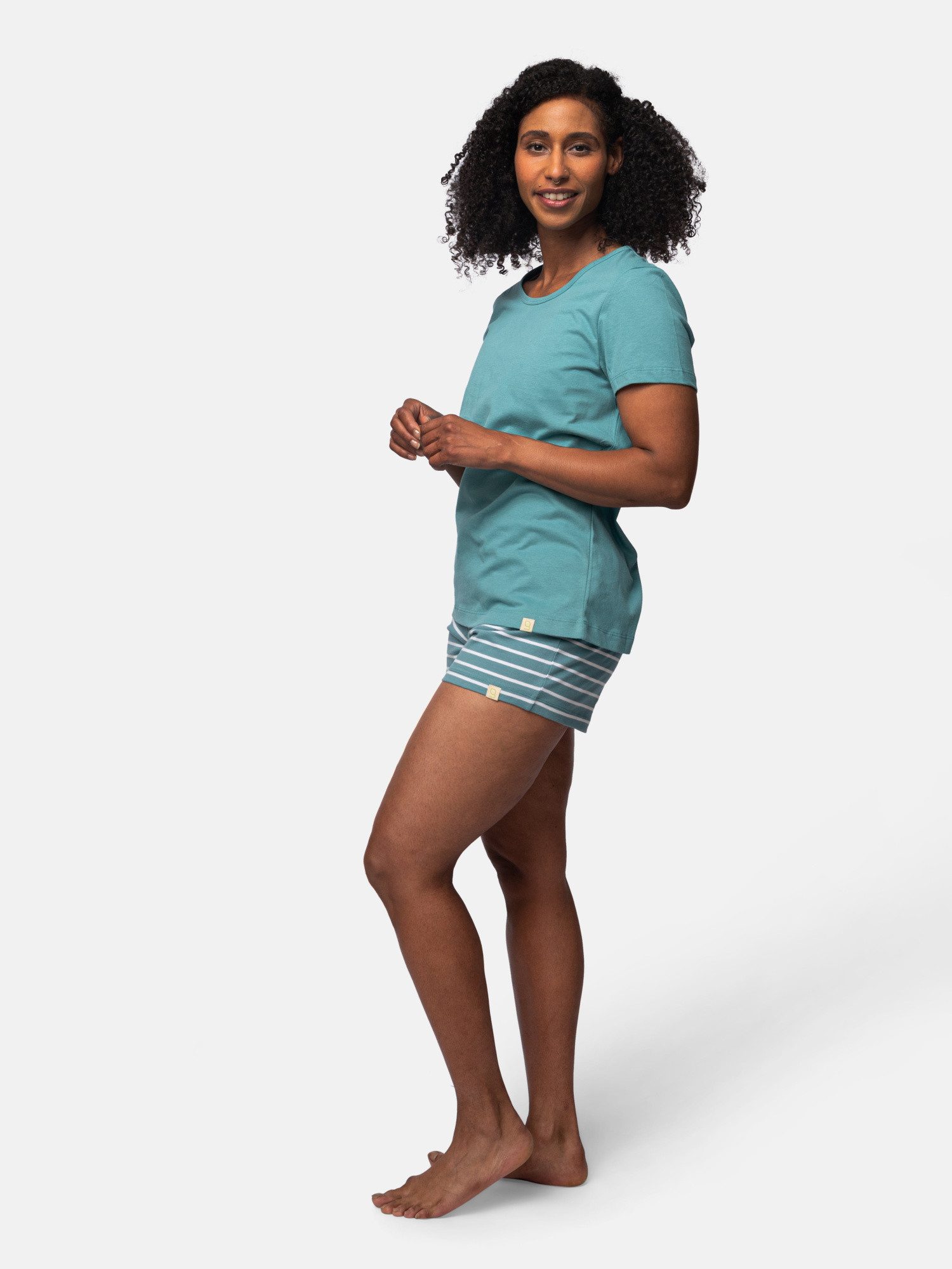 greenjama T-Shirt aus weichem Single Jersey, GOTS-zertifiziert