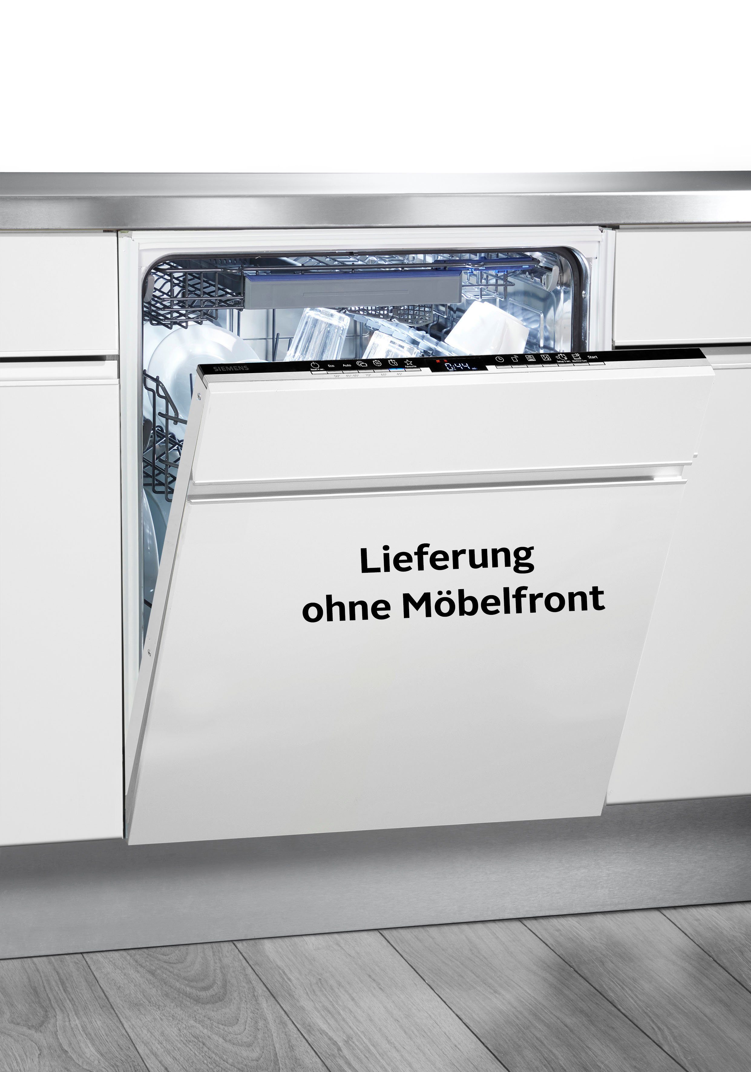 SIEMENS vollintegrierbarer Geschirrspüler iQ300, SN63EX05DE, 13 Maßgedecke