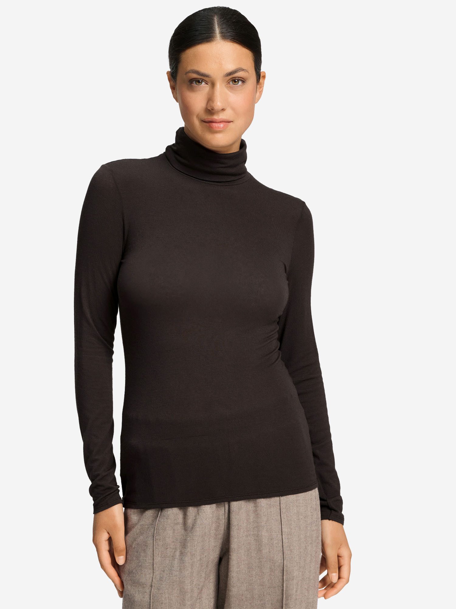 Hanro Rollkragenshirt Ultralight Wool Turtleneck Shirt, Rolli Shirt, Langarm Rolli