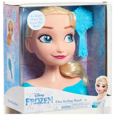 JUST PLAY Frisierkopf Disney Princess Elsa Mini Styling Head