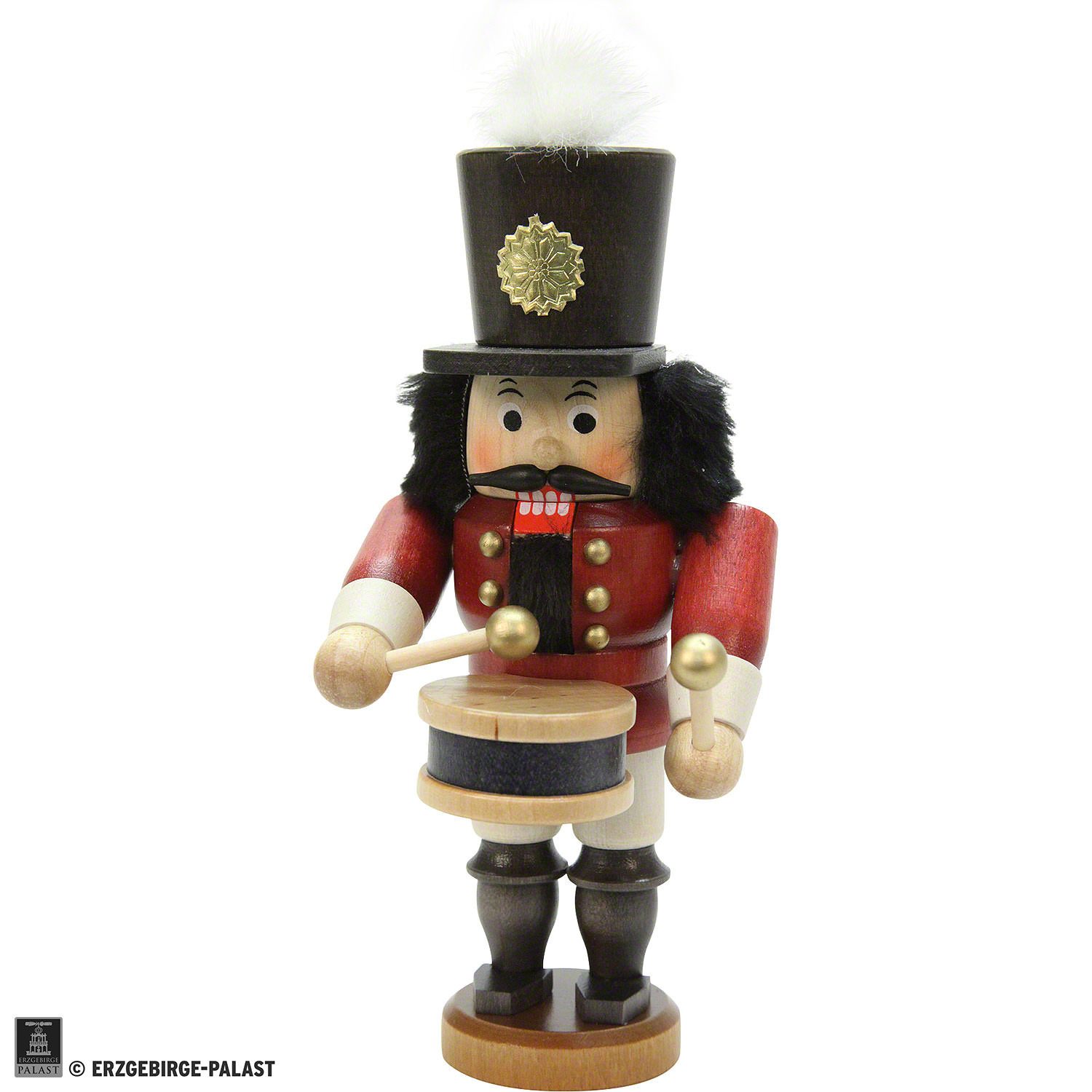 Nussknacker Trommler lasiert (18,5cm) Nussknacker von Christian Ulbricht