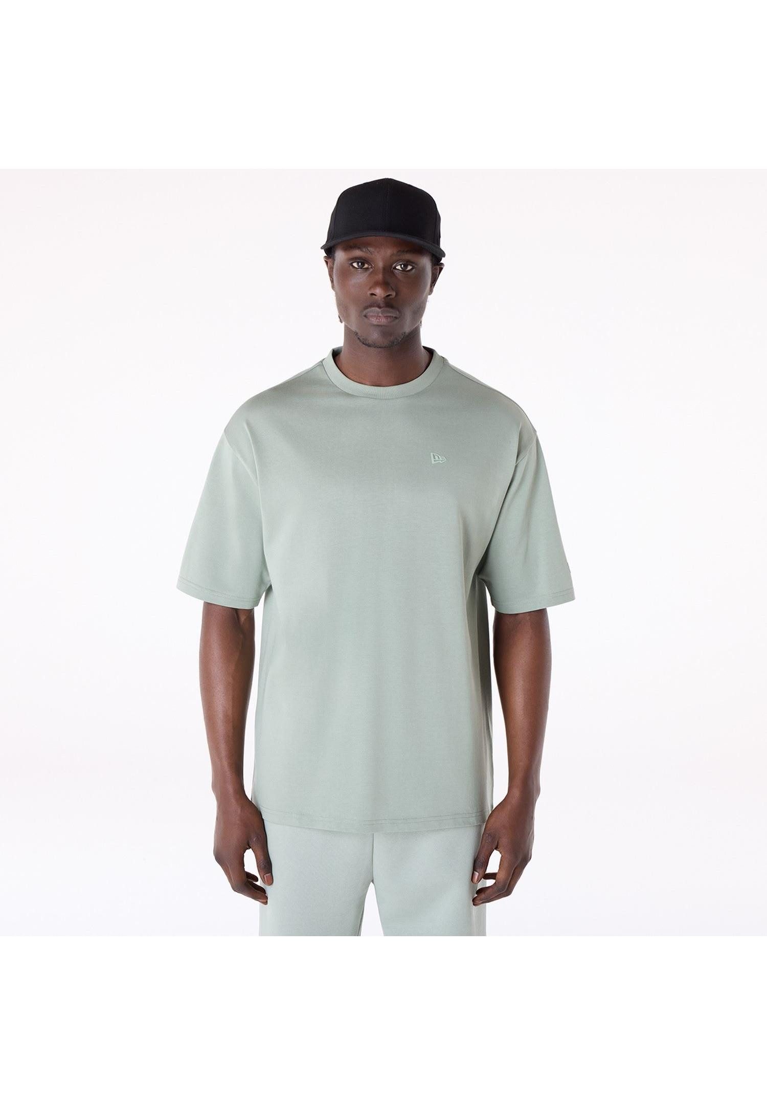 New Era T-Shirt New Era NE Sticker OS Tee T-Shirt Pastellgrün (1-tlg)