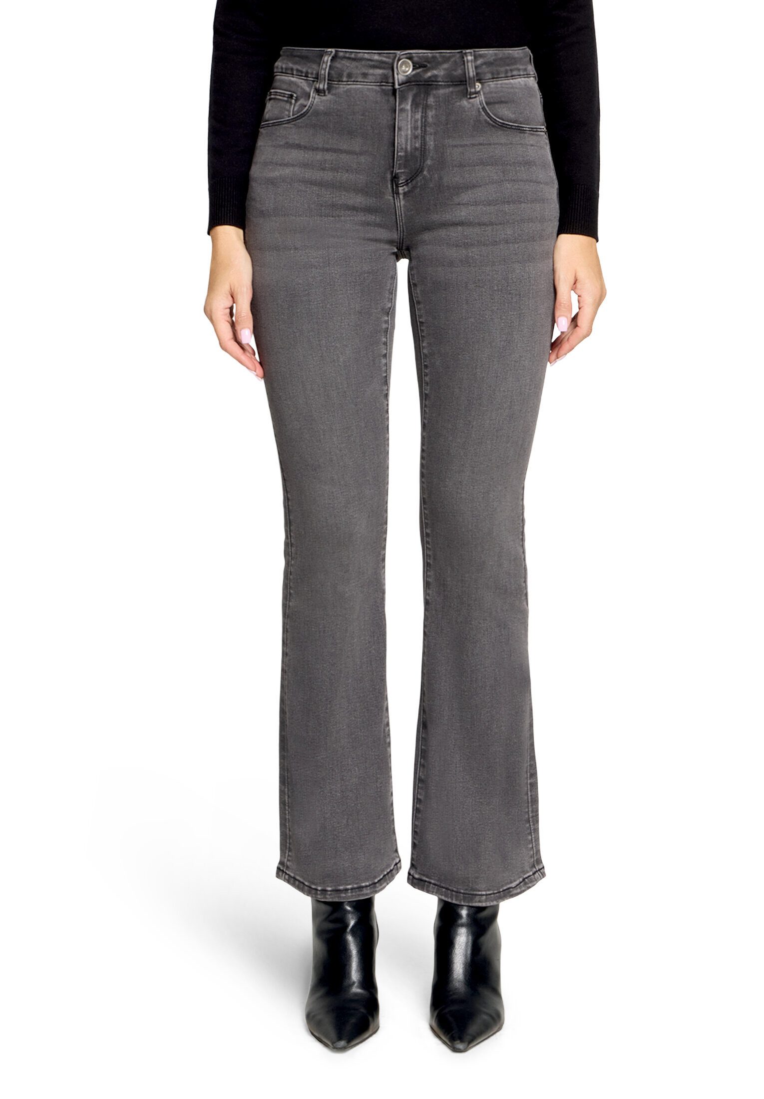 Betty Barclay Bootcut-Jeans Damen mit Waschung