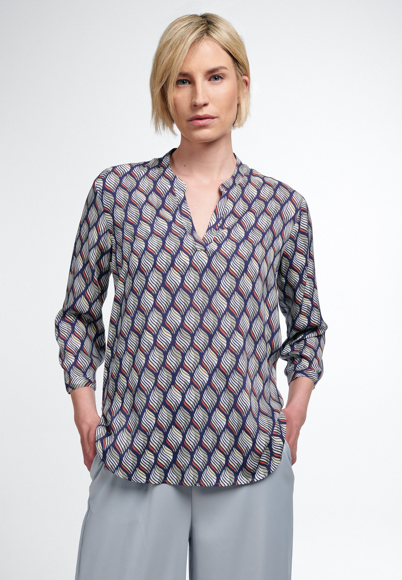 Eterna Longbluse LOOSE FIT