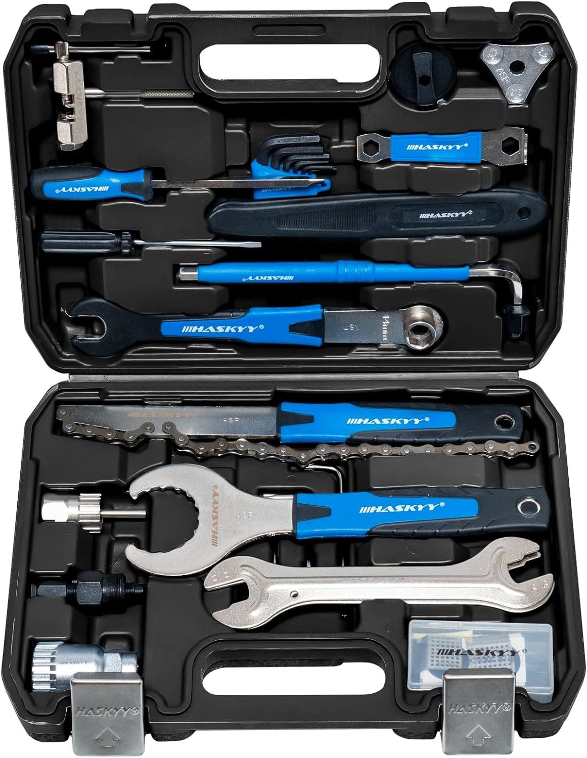 Fahrrad-Reparaturset Fahrrad Reparatur Set 51 tlg. Werkzeug Koffer Reparaturen & Wartungen