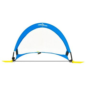 vidaXL Fußballtor Fußballtore Kinder 2 Stk. mit Aufbewahrungstasche 75,5x46x48 cm (1 St)