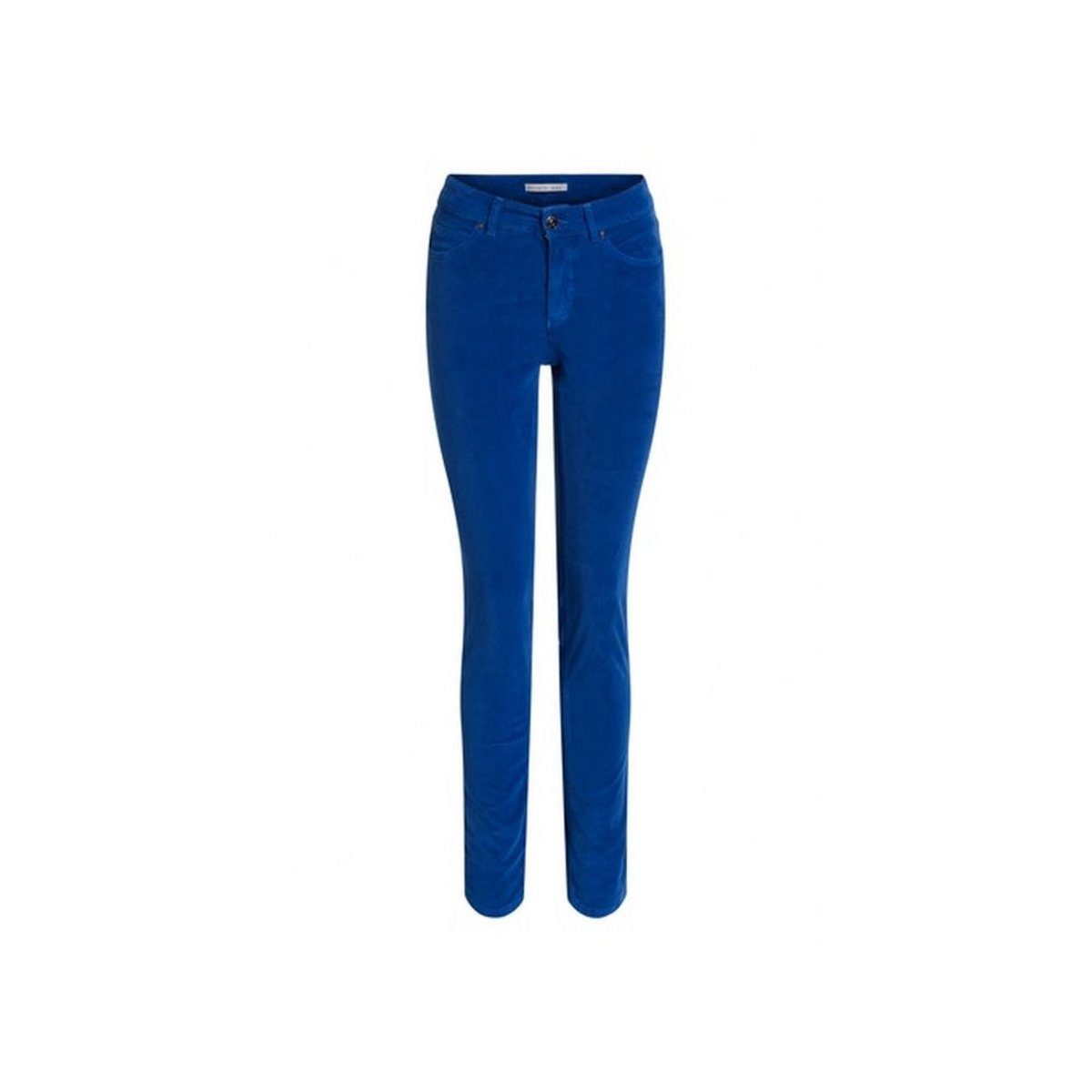 Oui Shorts blau regular fit (1-tlg)