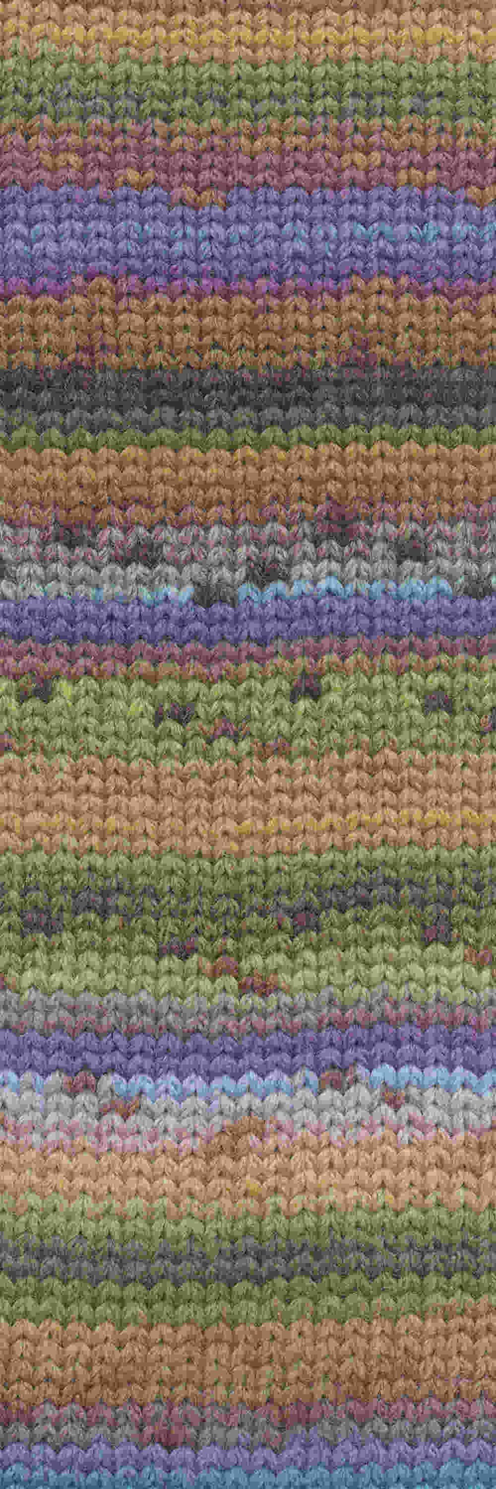 LANG YARNS MYSTERY Häkelwolle, 110 m (50 Gramm), Mehrfarbiges Chunkygarn aus der Wooladdicts Serie