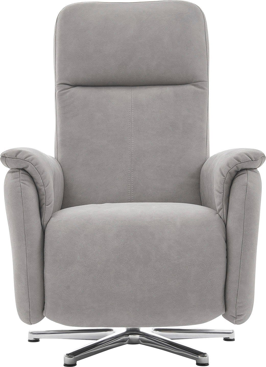 CALIZZA INTERIORS Relaxsessel Olivin, inklusiver stufenloser Kopfteilverstellung und mit Verstellung