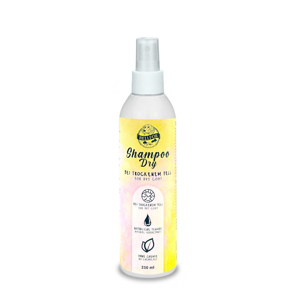 Bellfor Tiershampoo Bellfor Hundeshampoo Dry bei trockenem Fell, 250 ml