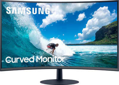 Samsung C32T550FDR Curved-Gaming-Monitor (80 cm/32 ", 1920 x 1080 px, Full HD, 4 ms Reaktionszeit, 75 Hz, VA LCD)
