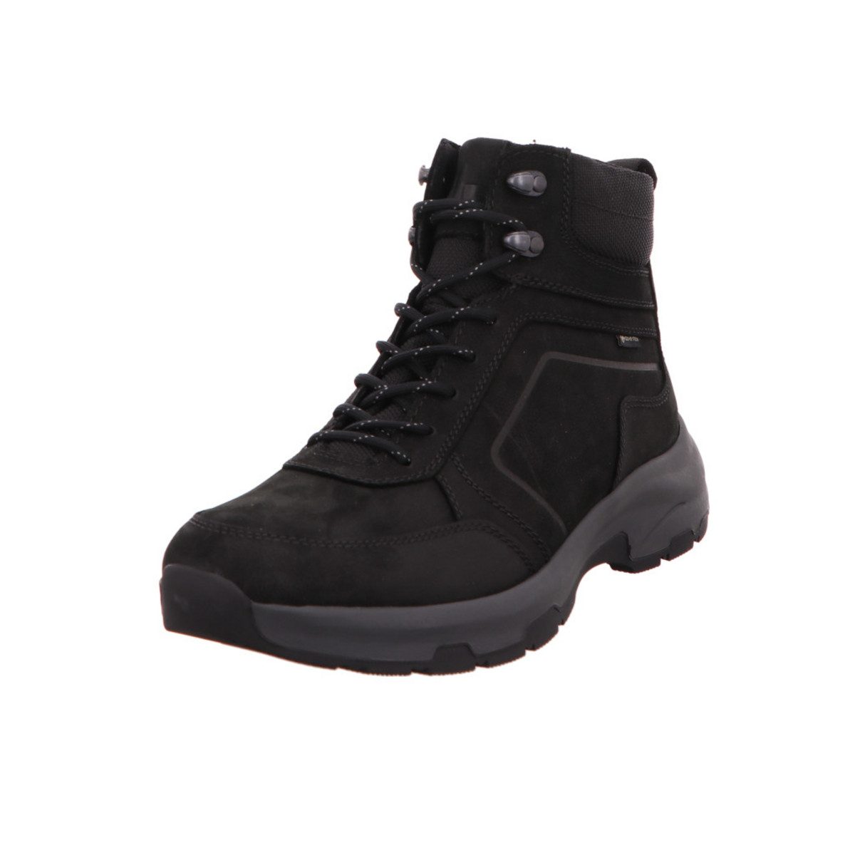 Stiefeletten für Herren in schwarz Stiefelette