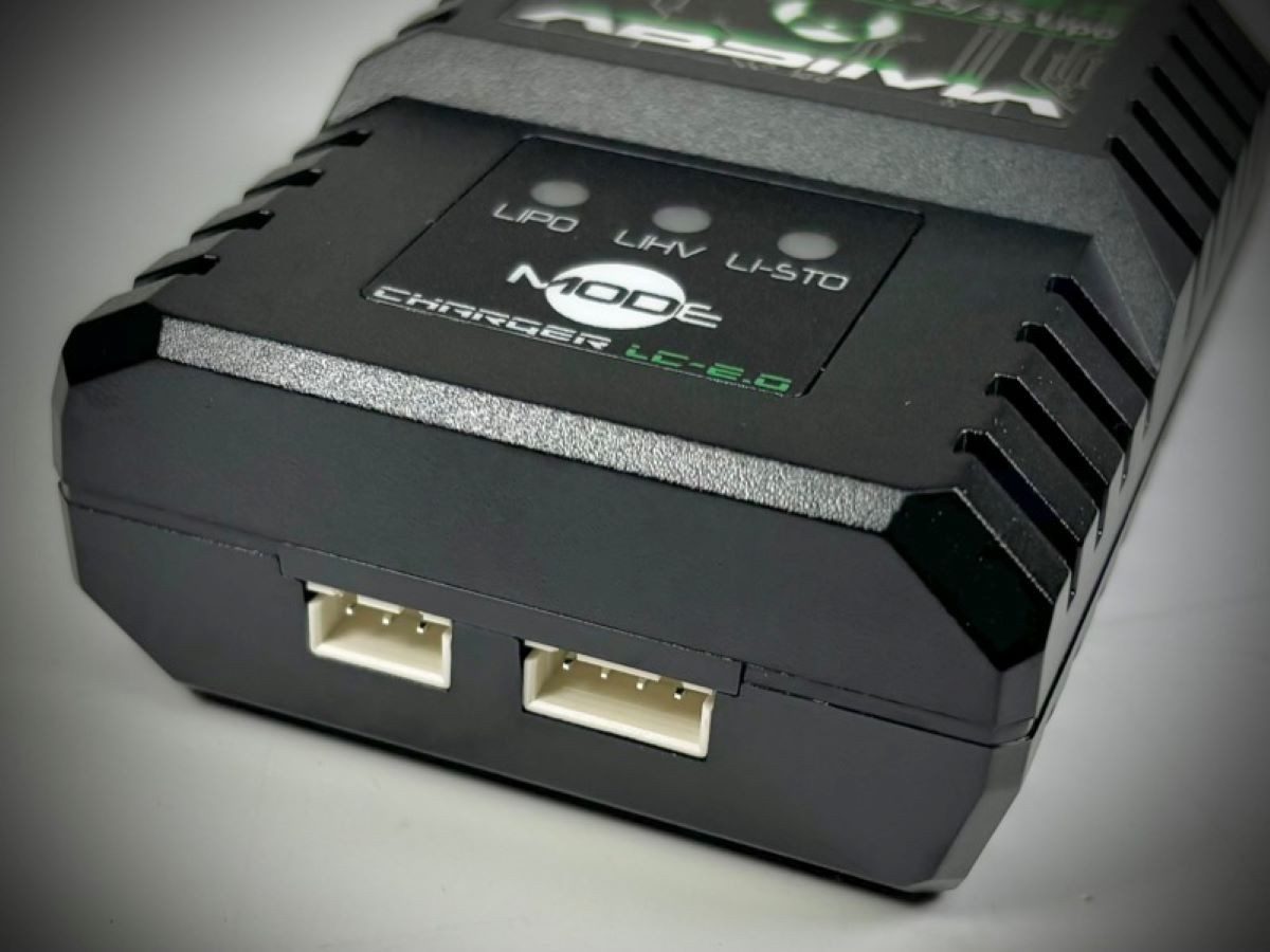 Absima LC-2.0 LiPo Modellbau-Ladegerät (2.2A, mit sicherer Lithium Storage Funktion, für RC Lithium-Akkus mit Balancer-System)