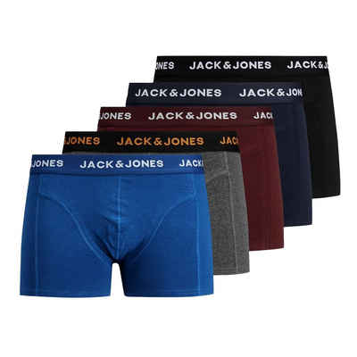 Jack & Jones Trunk 5er Pack Jacblack Friday Trunks (5-St) mit umlaufendem Markenschriftzug am Bund