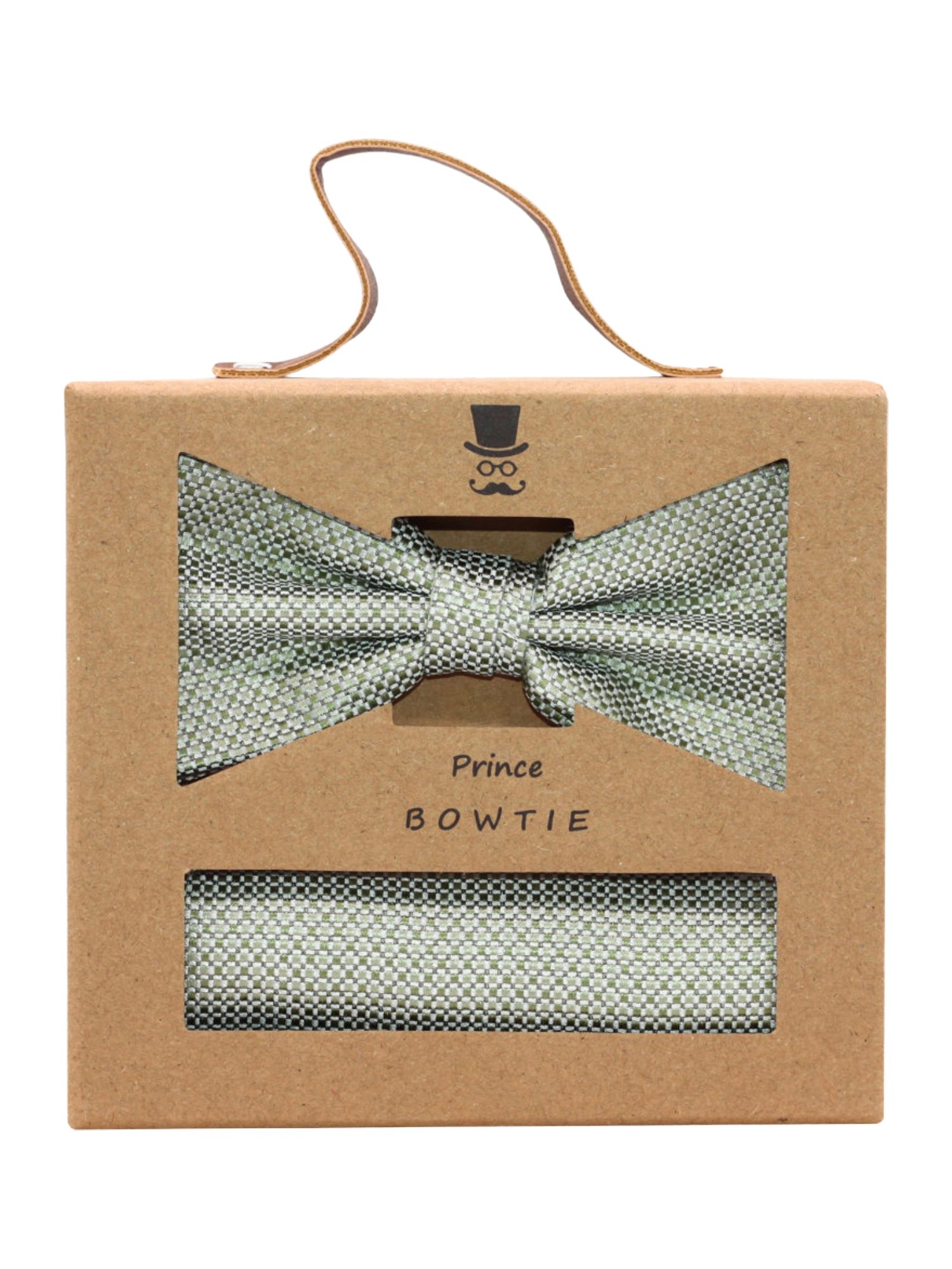 Prince Bowtie Fliege grün,Festlich,Seide,Unifarben