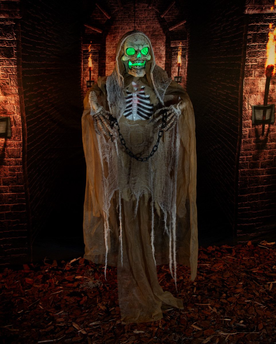 Horror-Shop Dekoobjekt Mantus Skelett Dämon Hängefigur günstig online kaufen