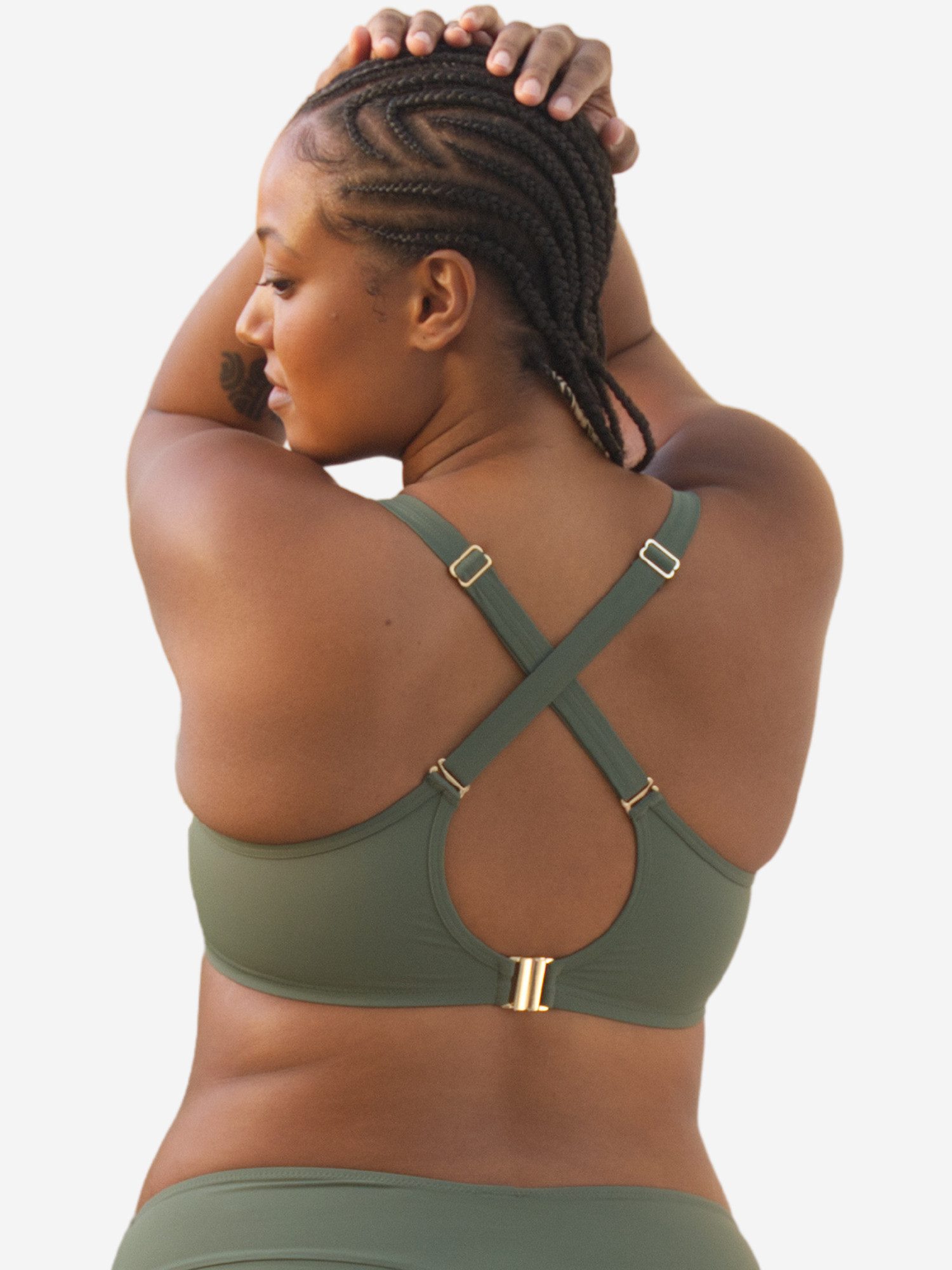 SugarShape Bügel-Bikini-Top VALENCIA Demi-Bikini wattiert