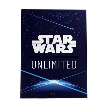 Gamegenic Sammelkarte Star Wars: Unlimited Art Sleeves Space Blau - Kartenhüllen