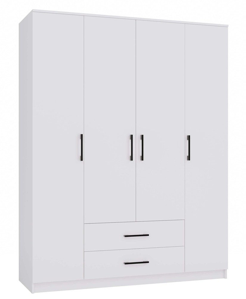 MAGOWA Kleiderschrank Romana moderner Kleiderschrank in verschiedenen Ausführungen (für maximale Anpassung an jeden Raum) Viel Stauraum auf kompakter Fläche Höhe 205 cm, Tiefe 52 cm