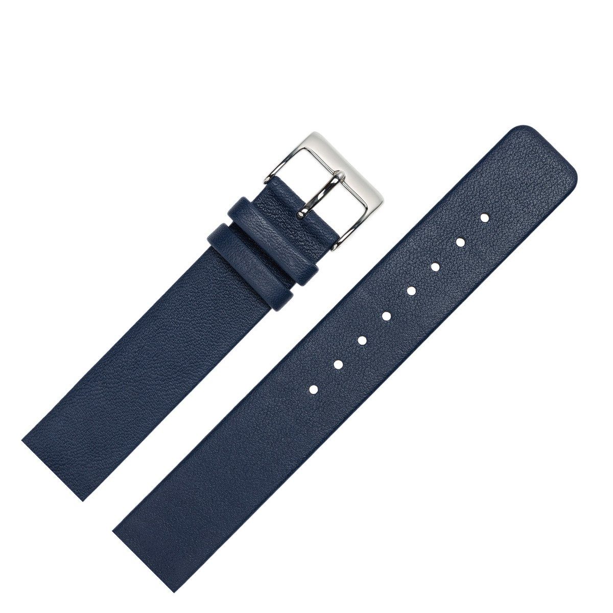 MARBURGER Uhrenarmband 22mm Leder passend für Skagen