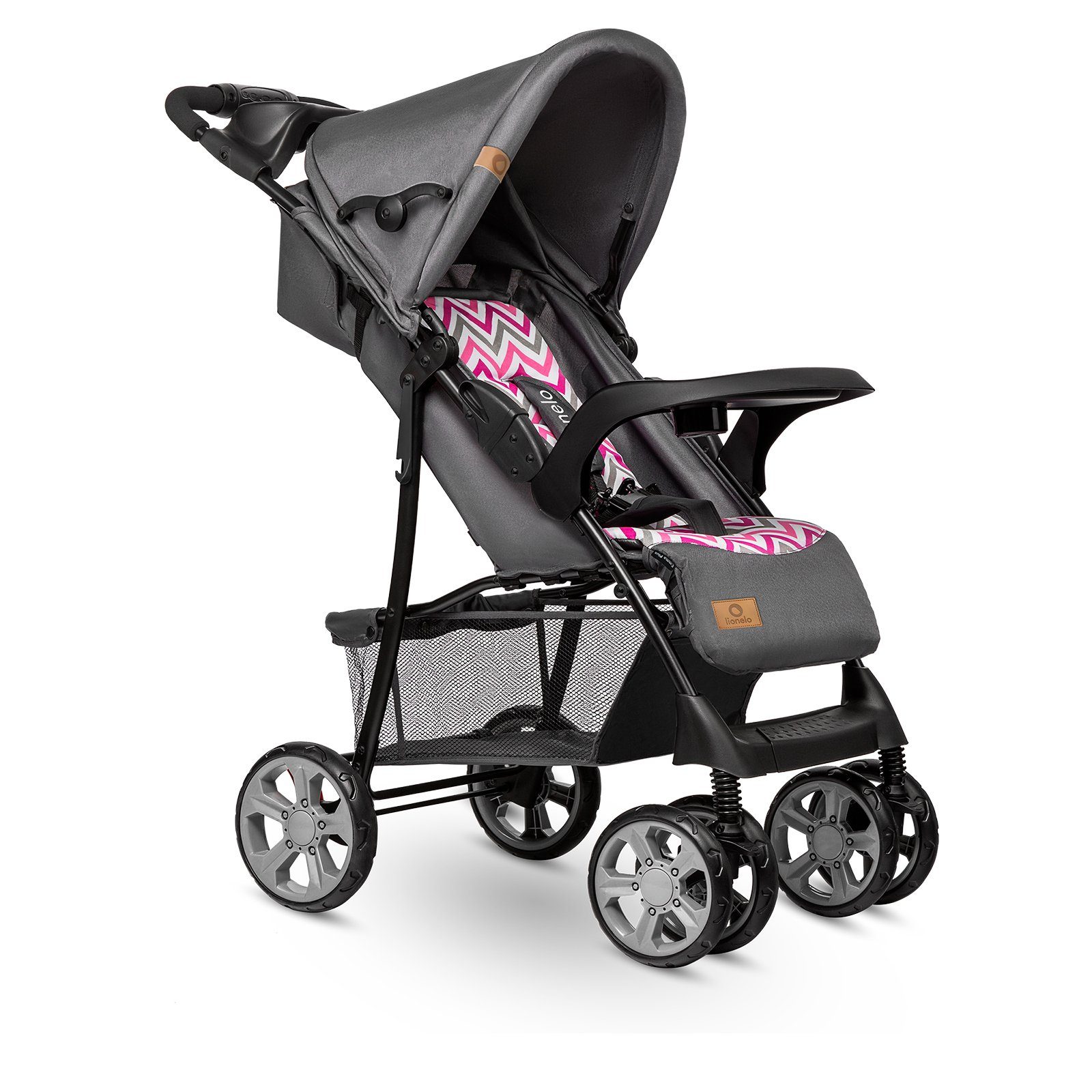 lionelo Kinder-Buggy Emma, Tasche Leicht SGS i EN Bis 15kg