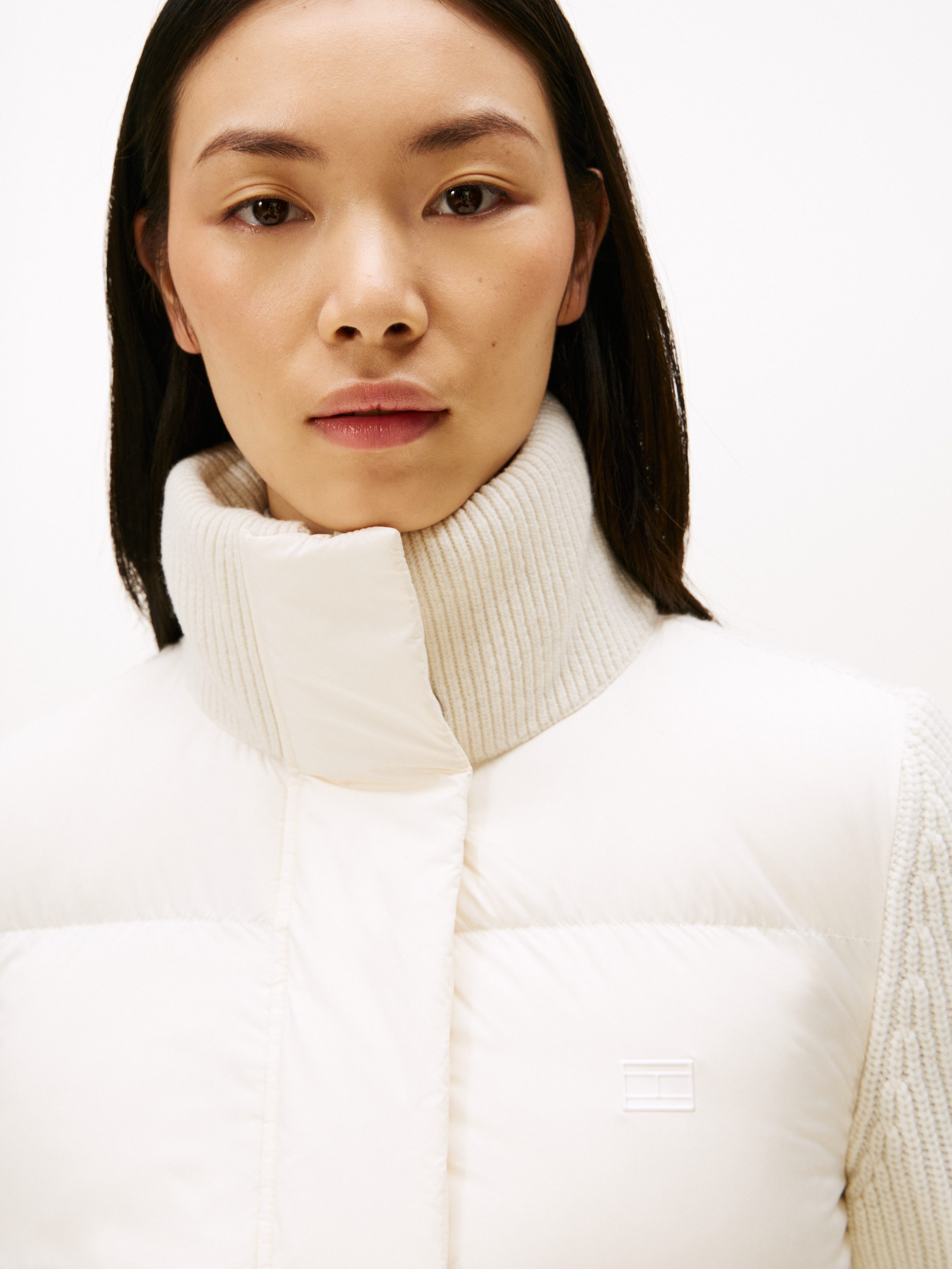 Tommy Hilfiger Steppjacke MODERN DOWN KNIT MIX REG JACKET günstig online kaufen