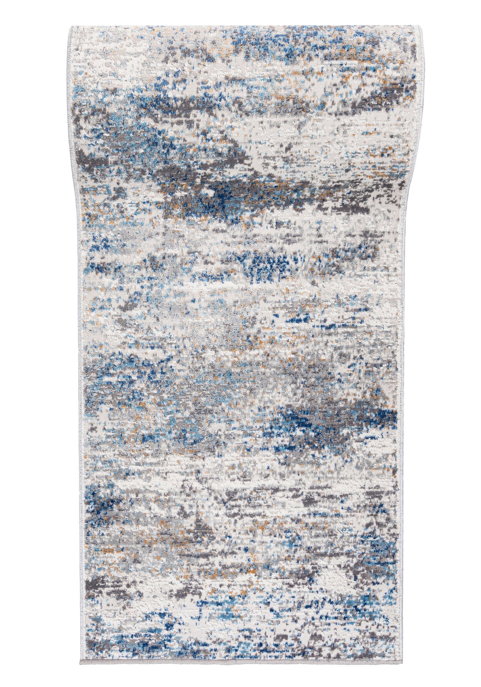 Mazovia Läufer Läufer FlurLäufer Modern für Vorzimmer Schlafzimmer - Abstrakt Muster, 60 x 100 cm, Kurzflor, Meterware