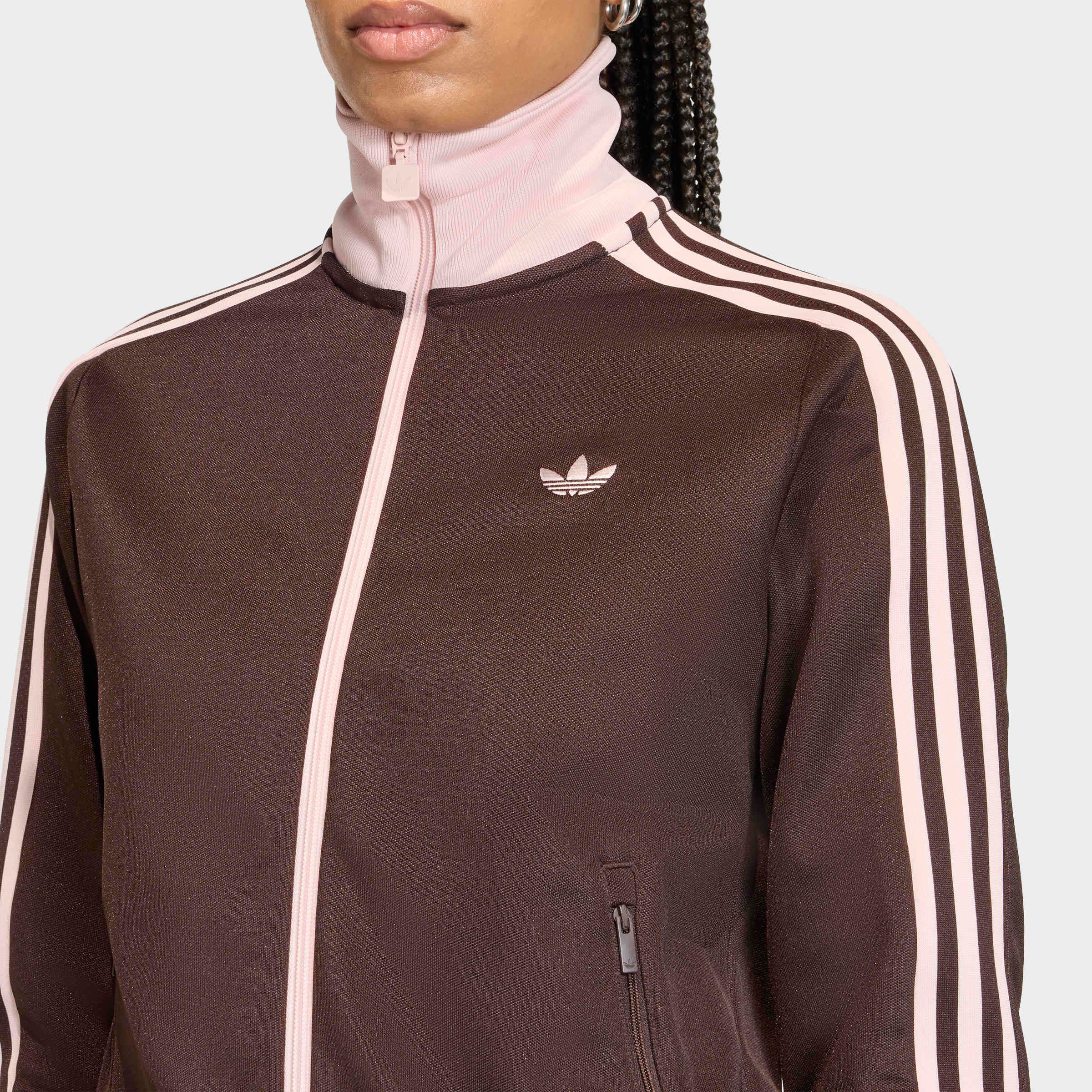 adidas Originals Trainingsjacke BECKENBAUER TT für Erwachsene, mit Reißverschluss, aus Baumwolle, reguläre Passform
